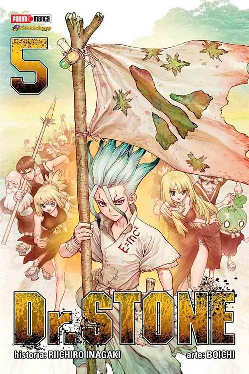 Manga Dr Stone 05 Panini Argentina-0