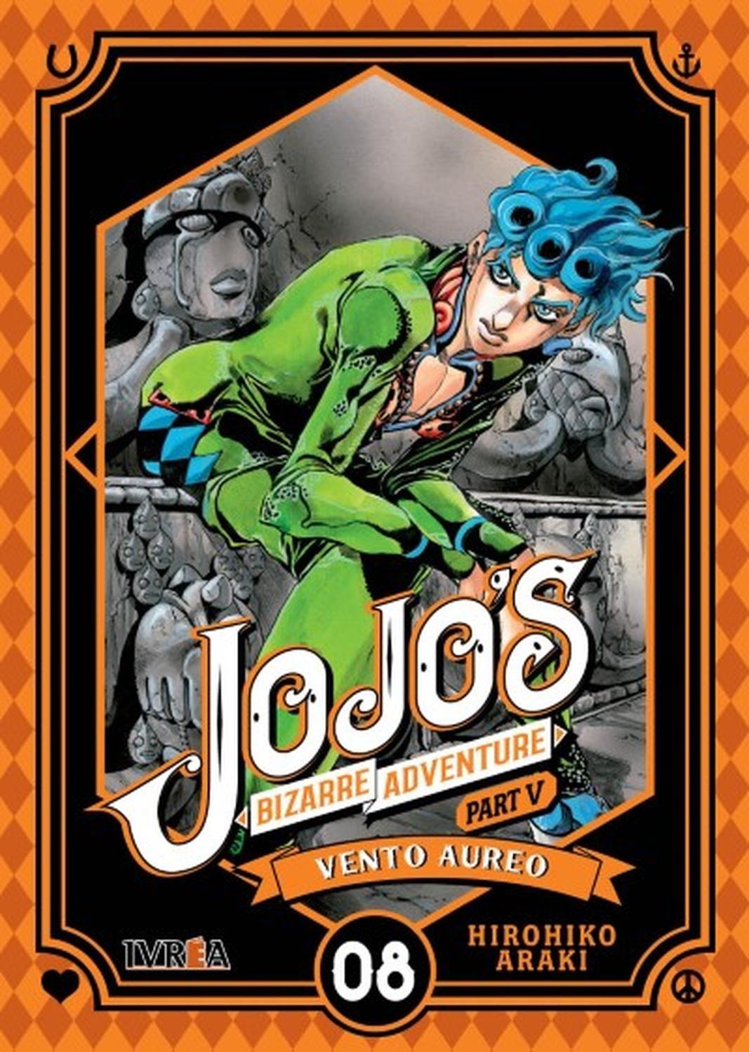 Manga Jojo's Bizarre Adventure Parte 5 Vento Aureo 08-0