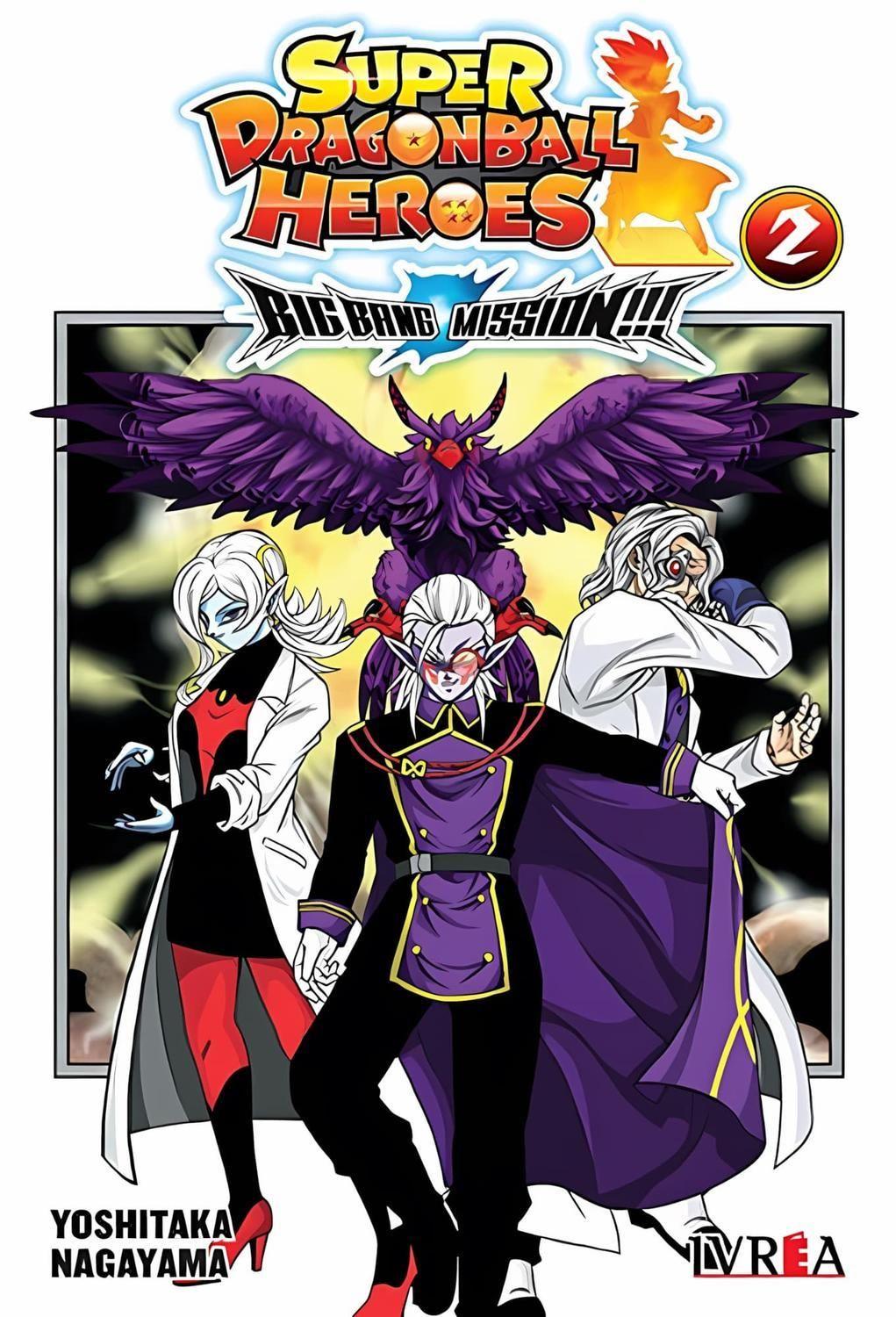 Manga Dragon Ball Heroes Big Bang Mission 02 Ivrea Argentina-0