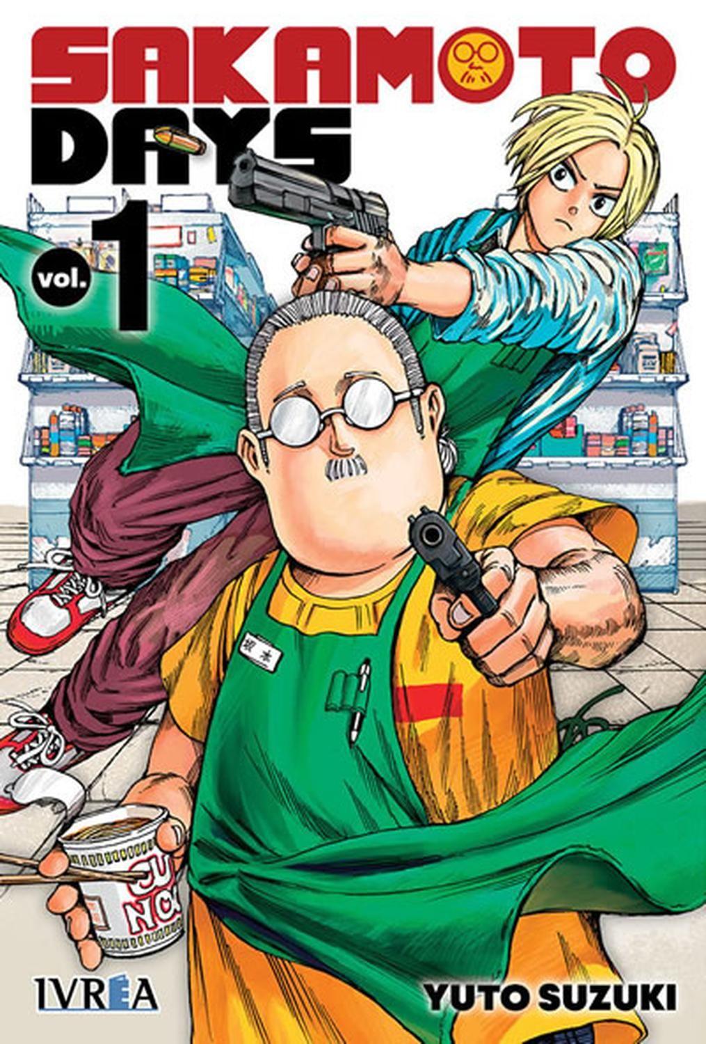 Manga Sakamoto Days 01 IVREA Argentina-0