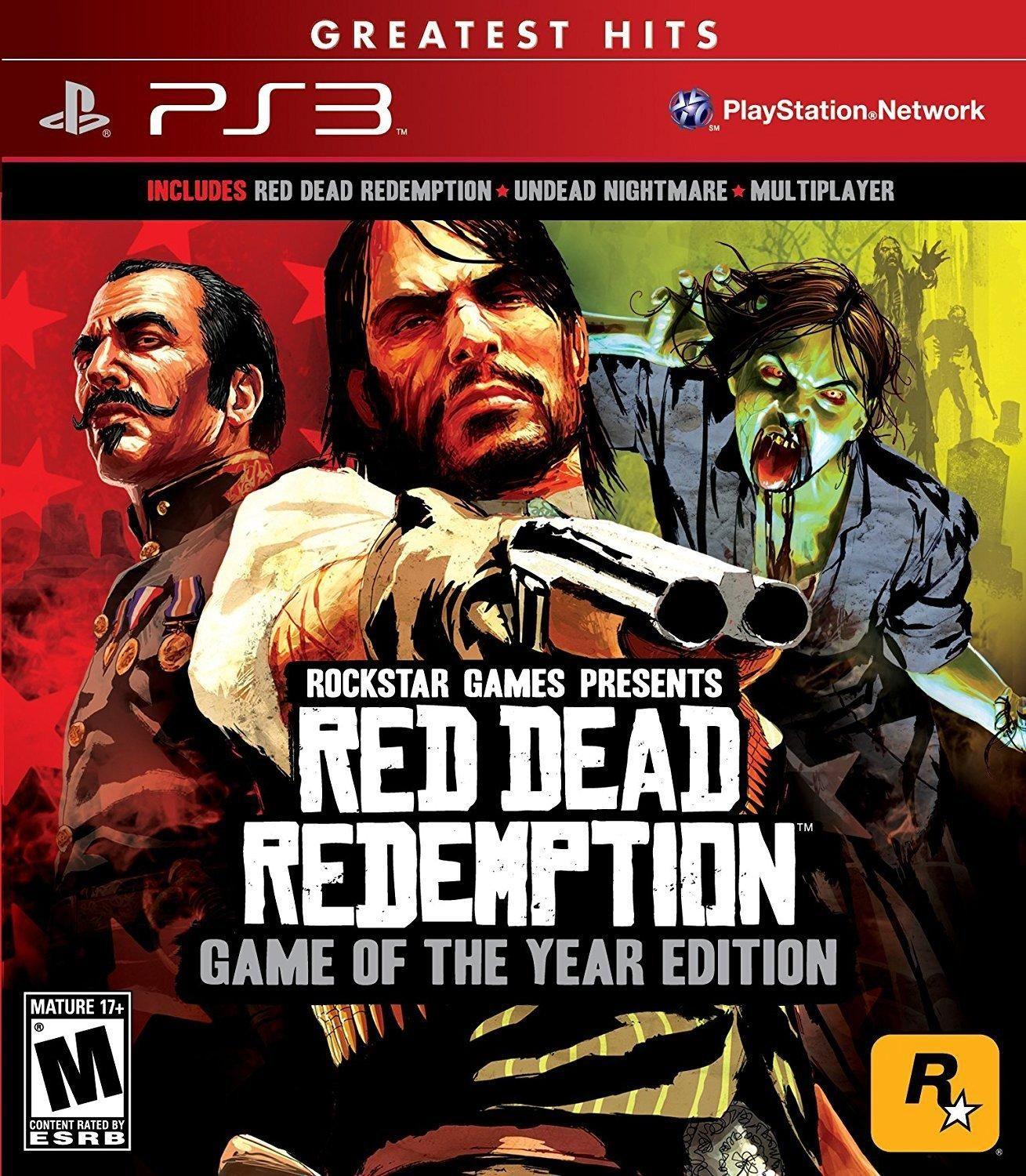 Red Dead Redemption Game Of The Year Edition Ps3 / Físico-0