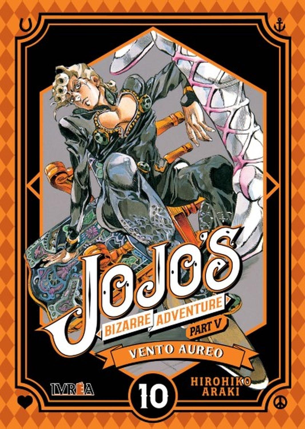 Manga Jojo's Bizarre Adventure Parte 5 Vento Aureo 10-0
