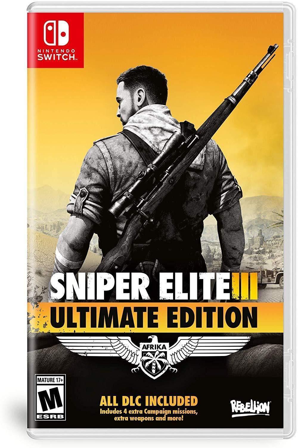 Sniper Elite 3 Ultimate Edition Nintendo Switch Fisico-0