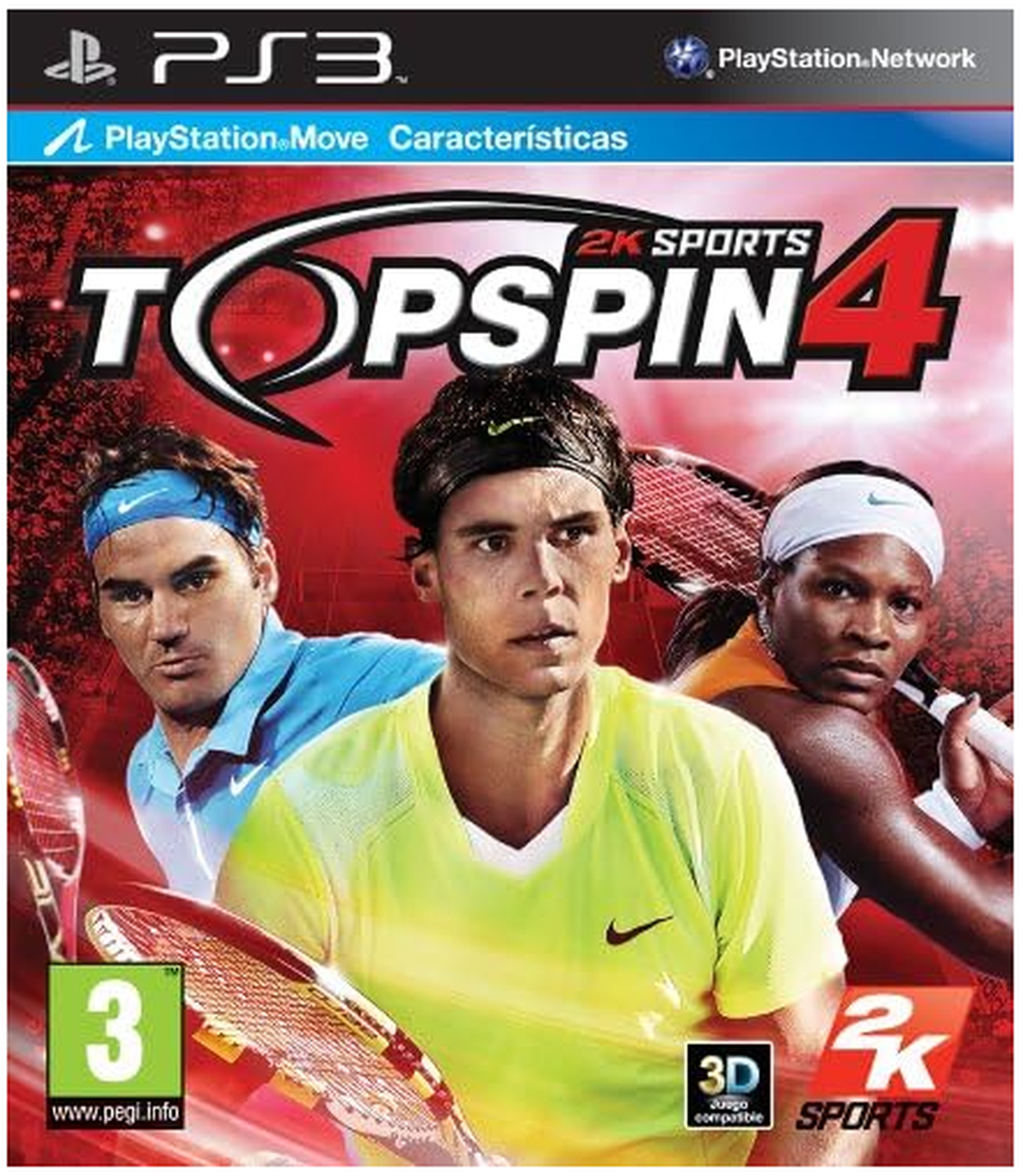 Top Spin 4 Ps3 / Juego Físico Nuevo - Sellado-0