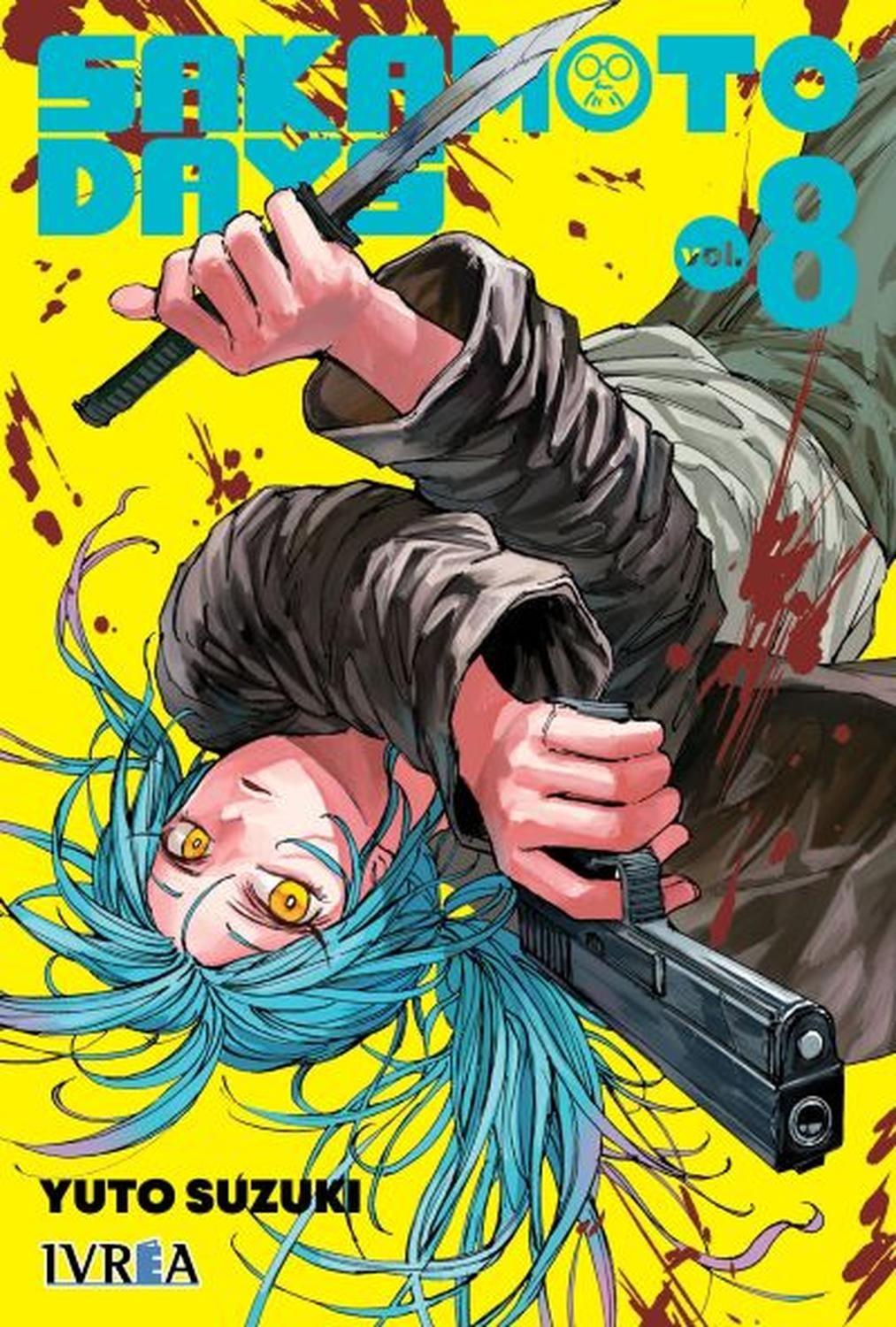 Manga Sakamoto Days 08 IVREA Argentina-0