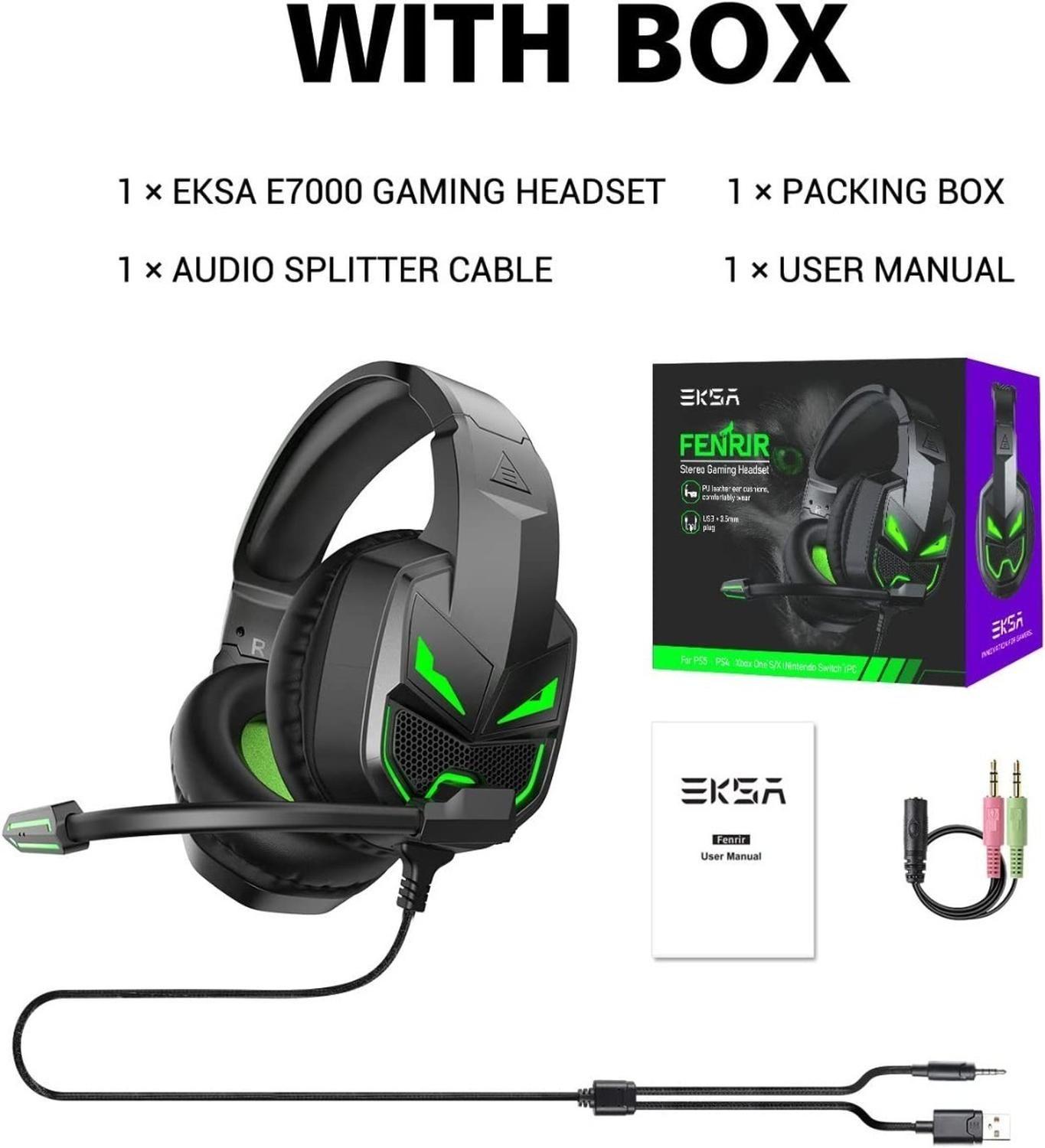 Audífonos Gaming Eksa Fenrir Ps4 Ps5 Xbox Pc Nintendo Switch-4