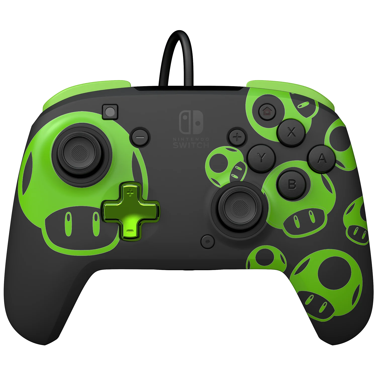 Control con cable Remach 1 UP Mushroom PDP Nintendo Switch-0
