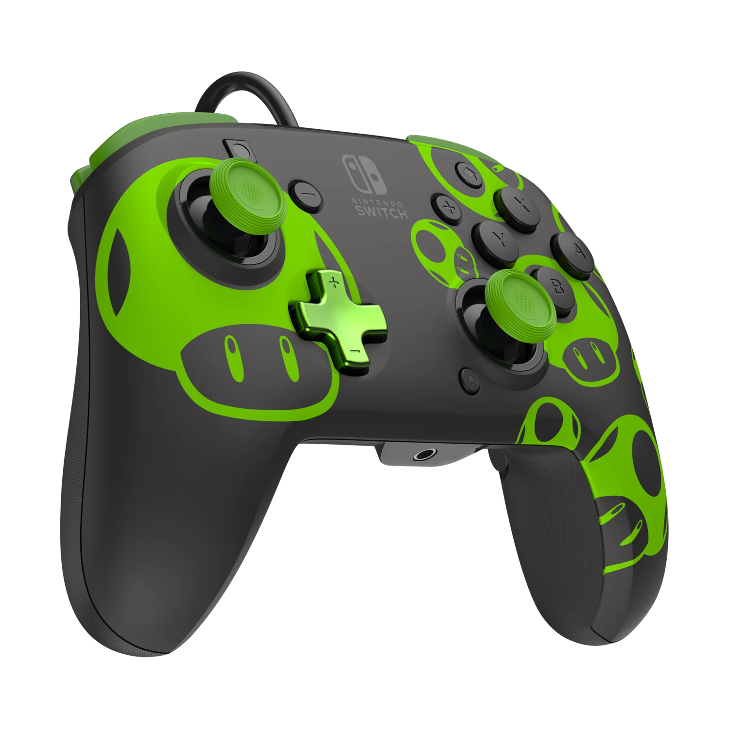 Control con cable Remach 1 UP Mushroom PDP Nintendo Switch-1