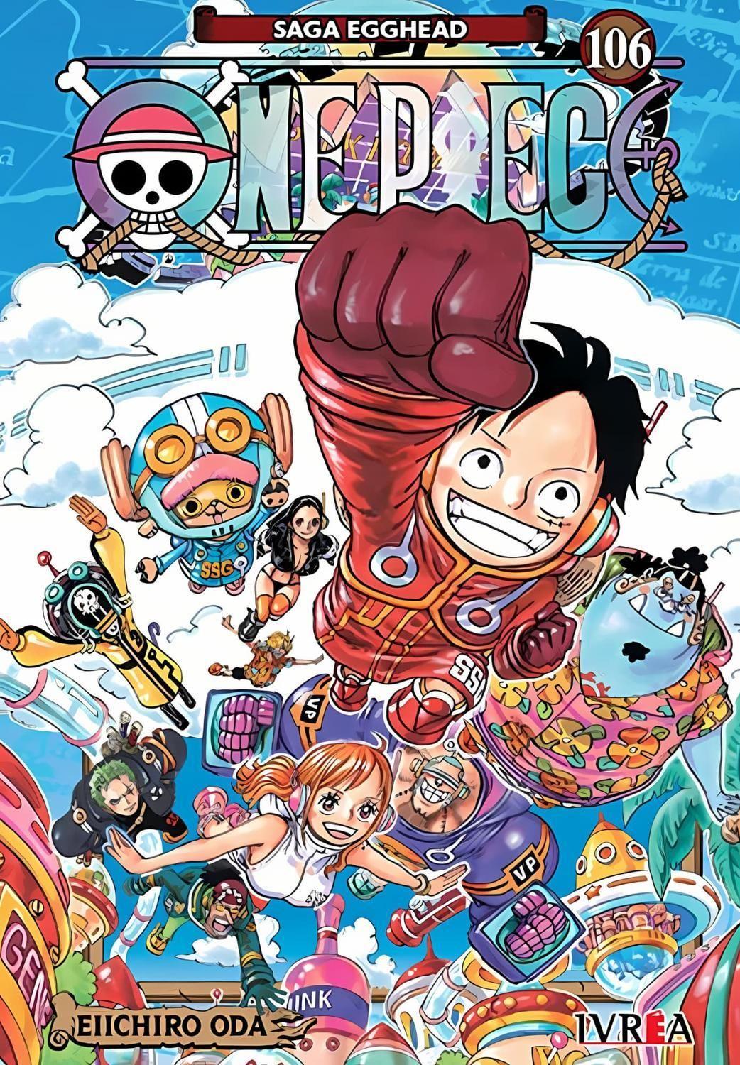 Manga One Piece 106 Ivrea Argentina-0