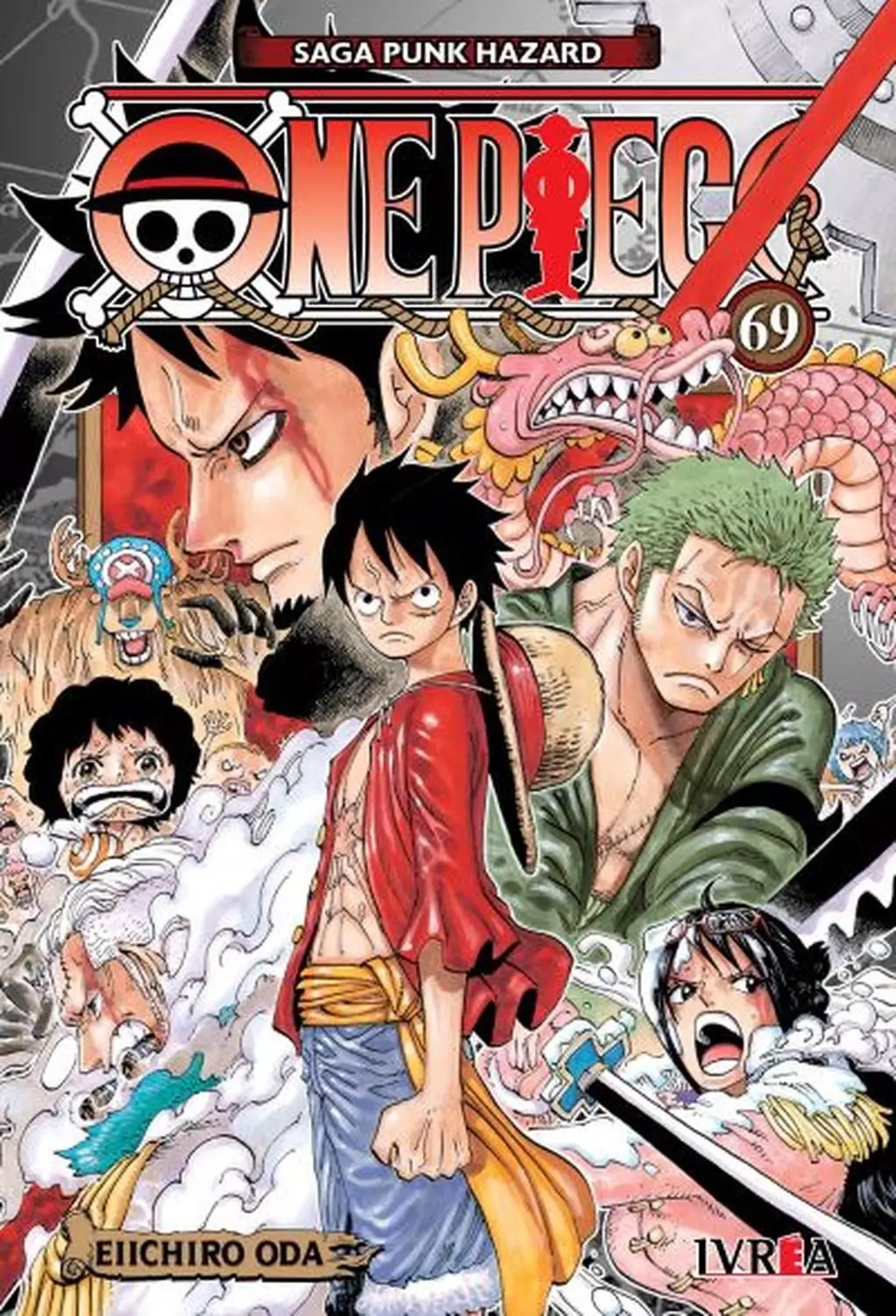 Manga One Piece 69 Ivrea Argentina-0
