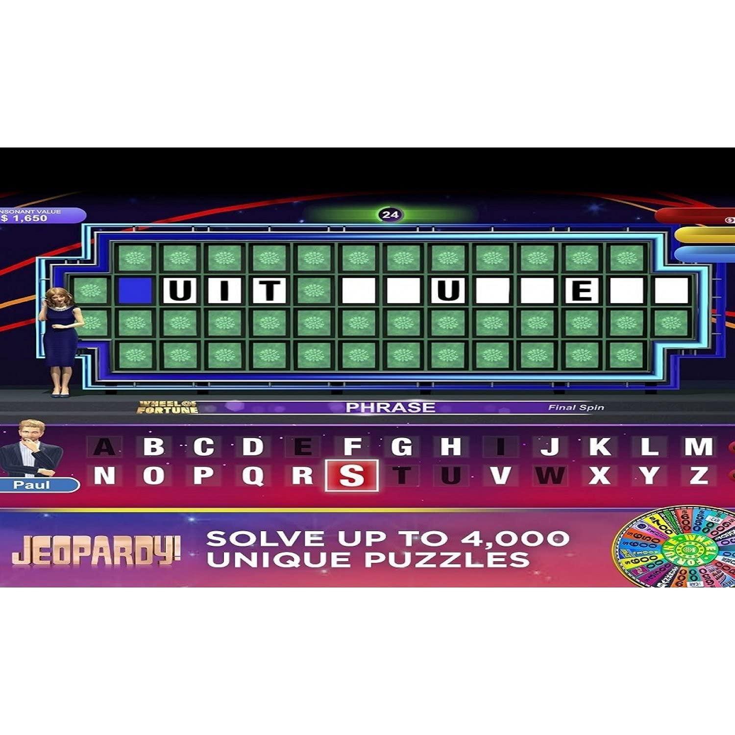 Wheel of fortune & jeopardy! PS4 Físico-3