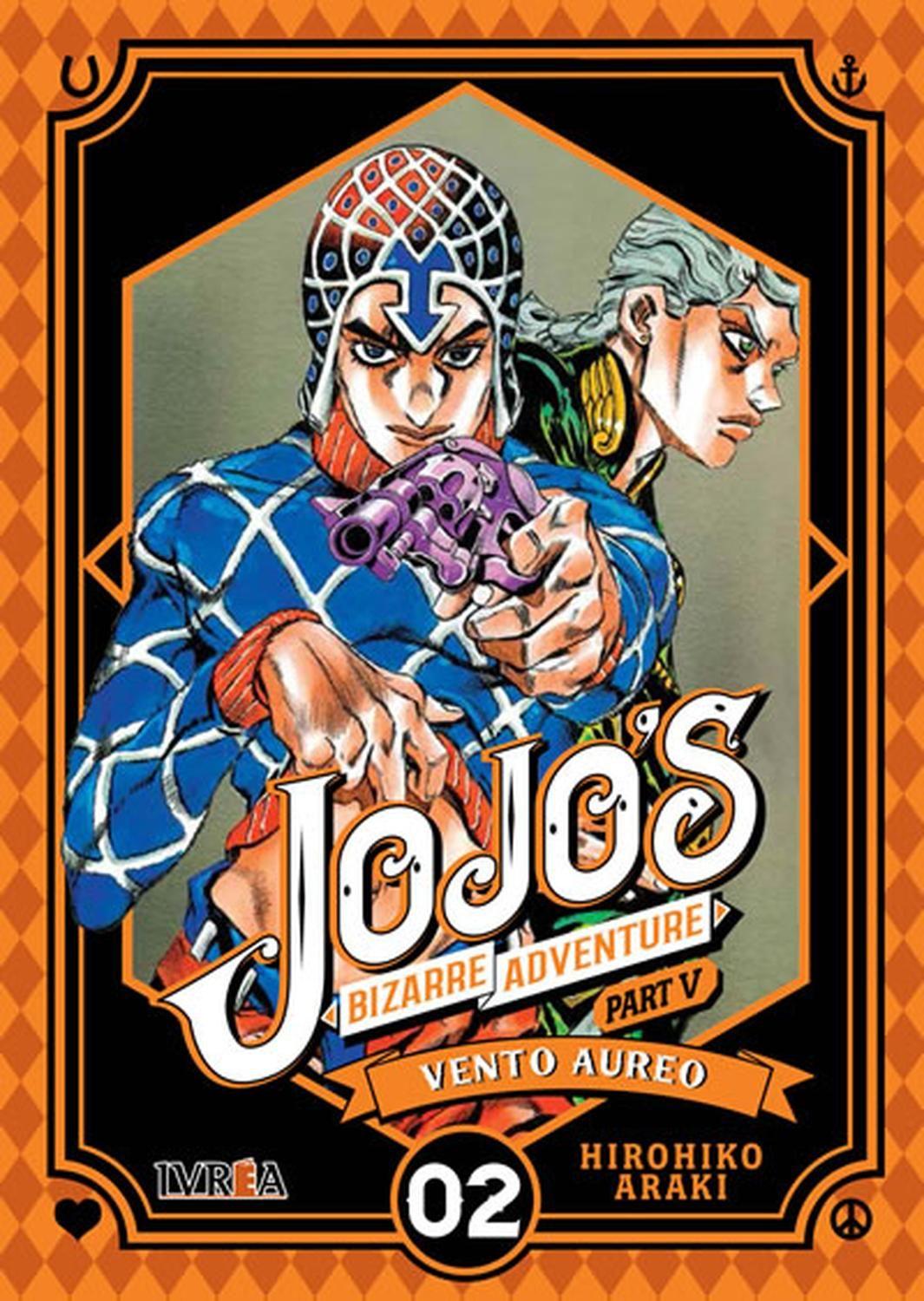 Manga Jojo's Bizarre Adventure Parte 5 Vento Aureo 02-0