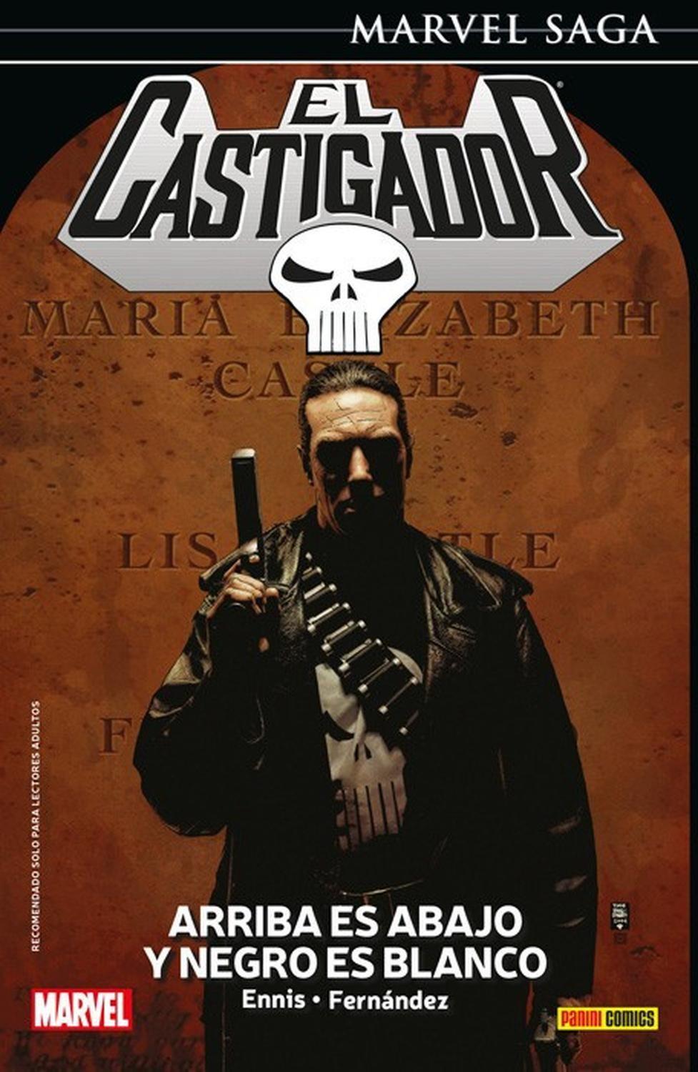 Cómic El Castigador 05 Arriba Es Abajo Y Negro Es Blanco-0