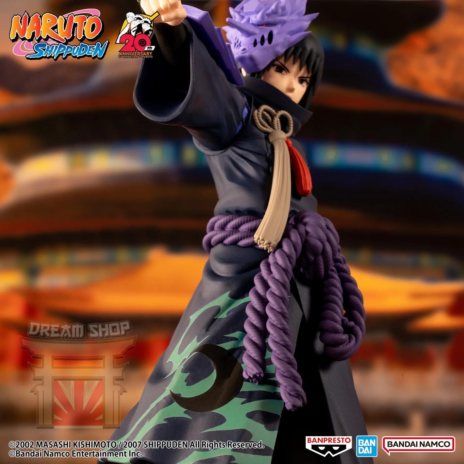 Figura Naruto Shippuden Uchiha Sasuke 20th Anniversary-1