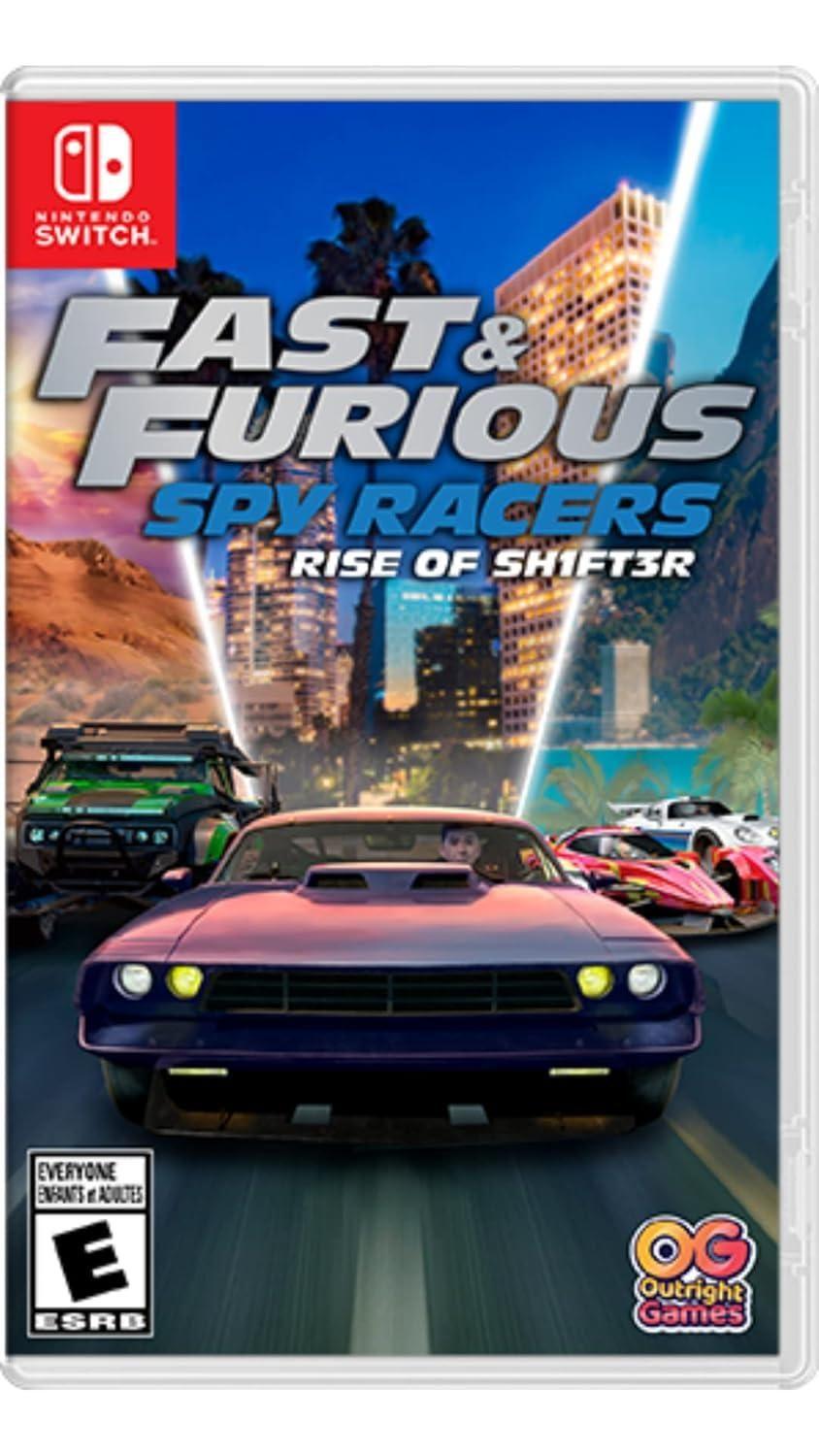 Fast & Furious Spy Racers Rise Of Sh1ft3r Nintendo Switch Físico-0