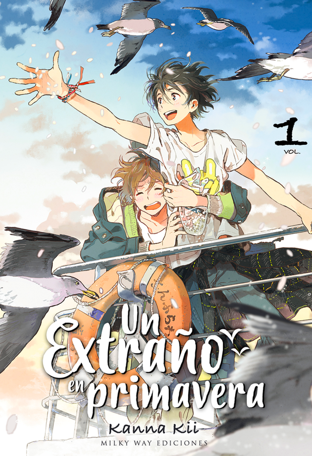Manga Un Extraño en Primavera 01 Milky Way-0
