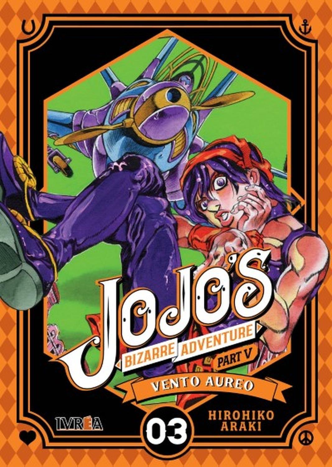 Manga Jojo's Bizarre Adventure Parte 5 Vento Aureo 03-0