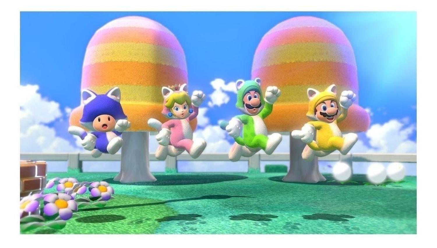 Super Mario 3d World + Bowsers Fury Nintendo Switch Físico-2