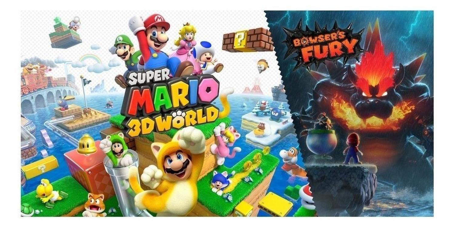 Super Mario 3d World + Bowsers Fury Nintendo Switch Físico-6