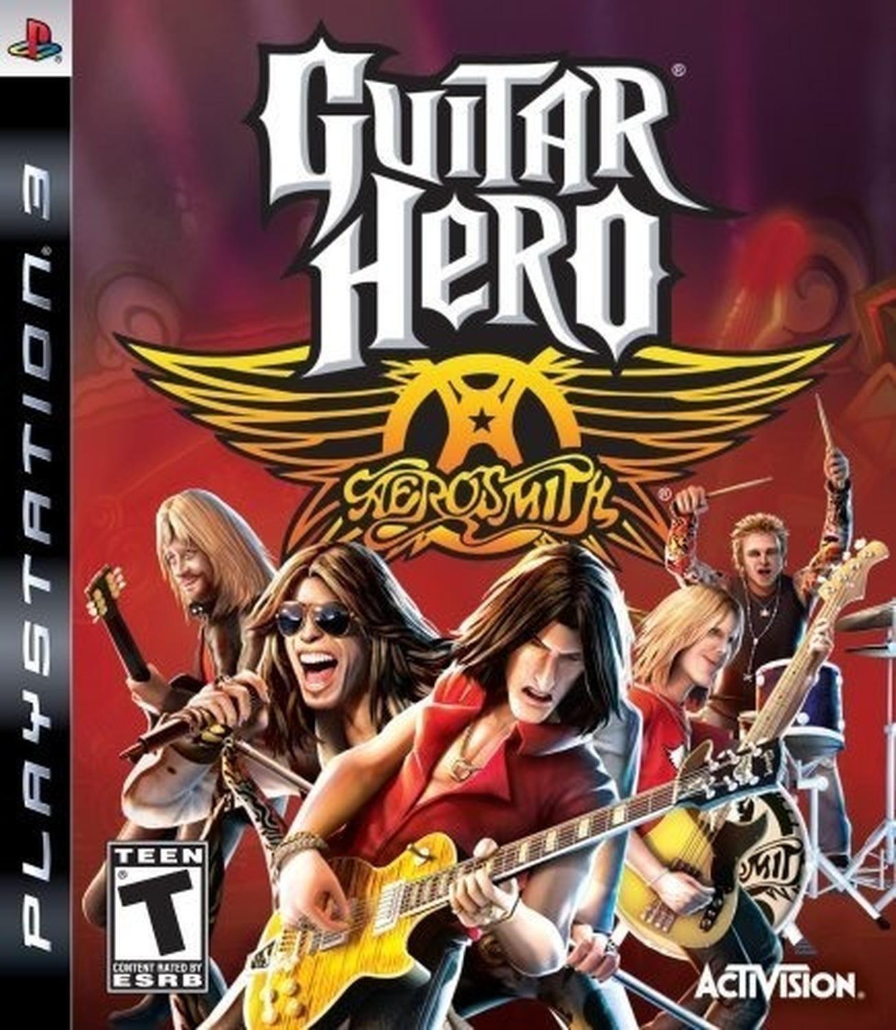 Guitar Hero Aerosmith Ps3 / Juego Físico-0