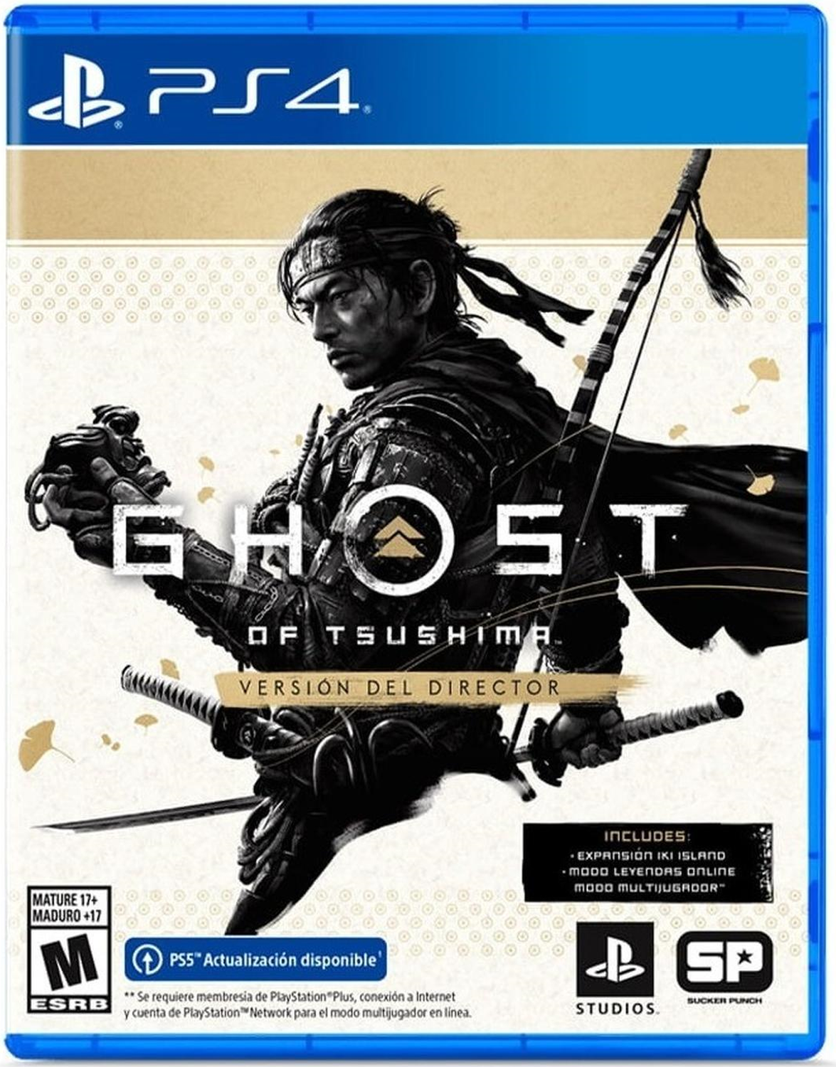 Ghost Of Tsushima Director's Cut PS4 Físico-0