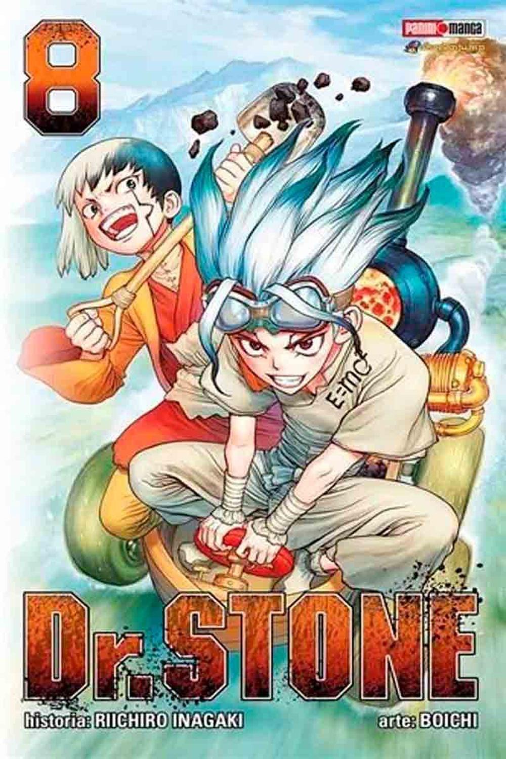 Manga Dr Stone 08 Panini Argentina-0