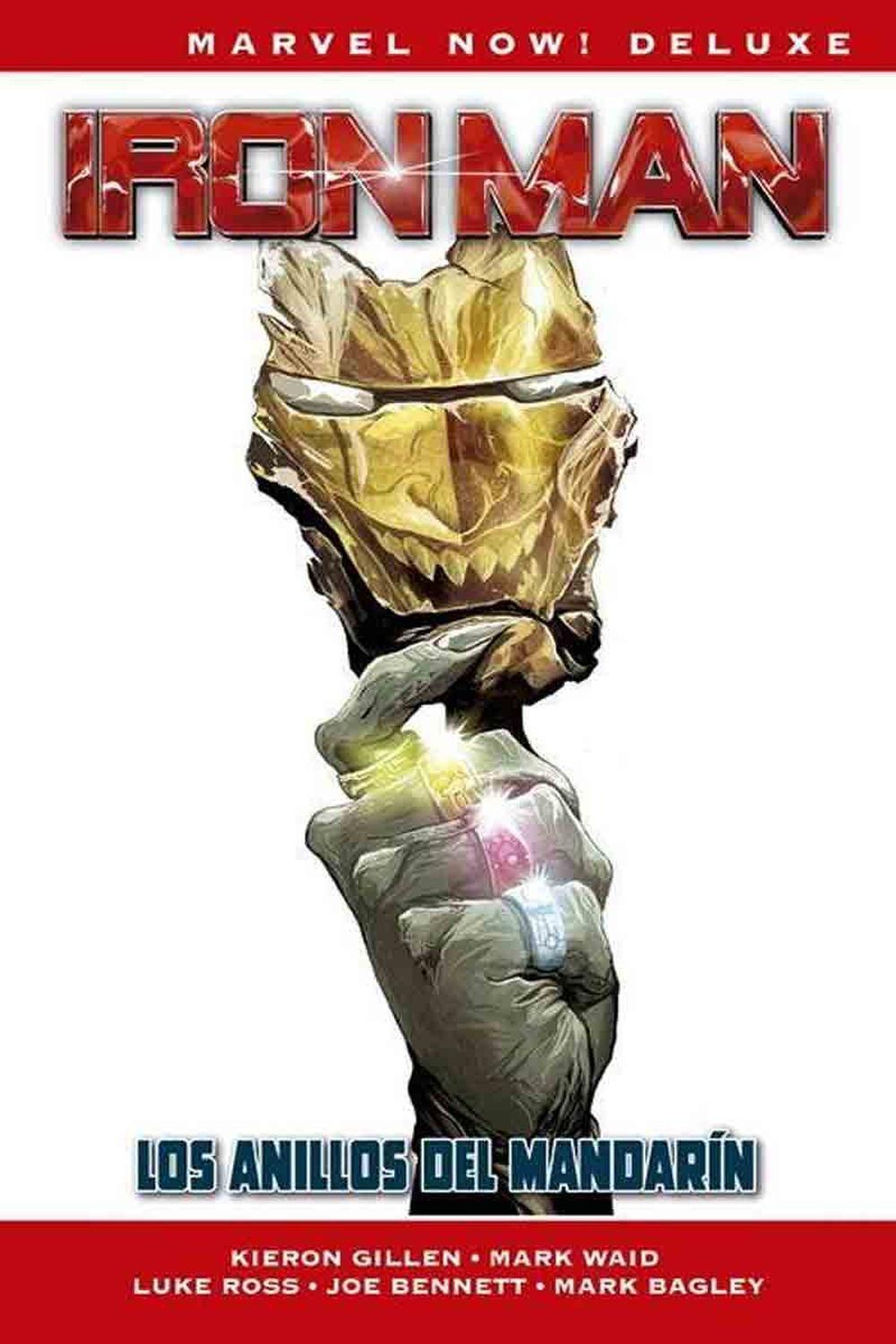Cómic Iron Man De K Gillen 03 Los Anillos Del Mandarin (Marvel Nov! Deluxe)-0
