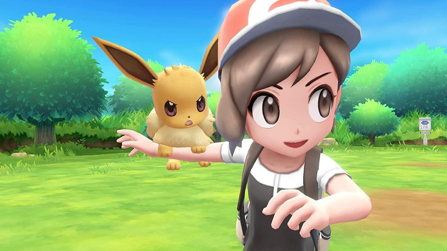 Pokémon Let's Go Eevee! Nintendo Switch - Físico-1