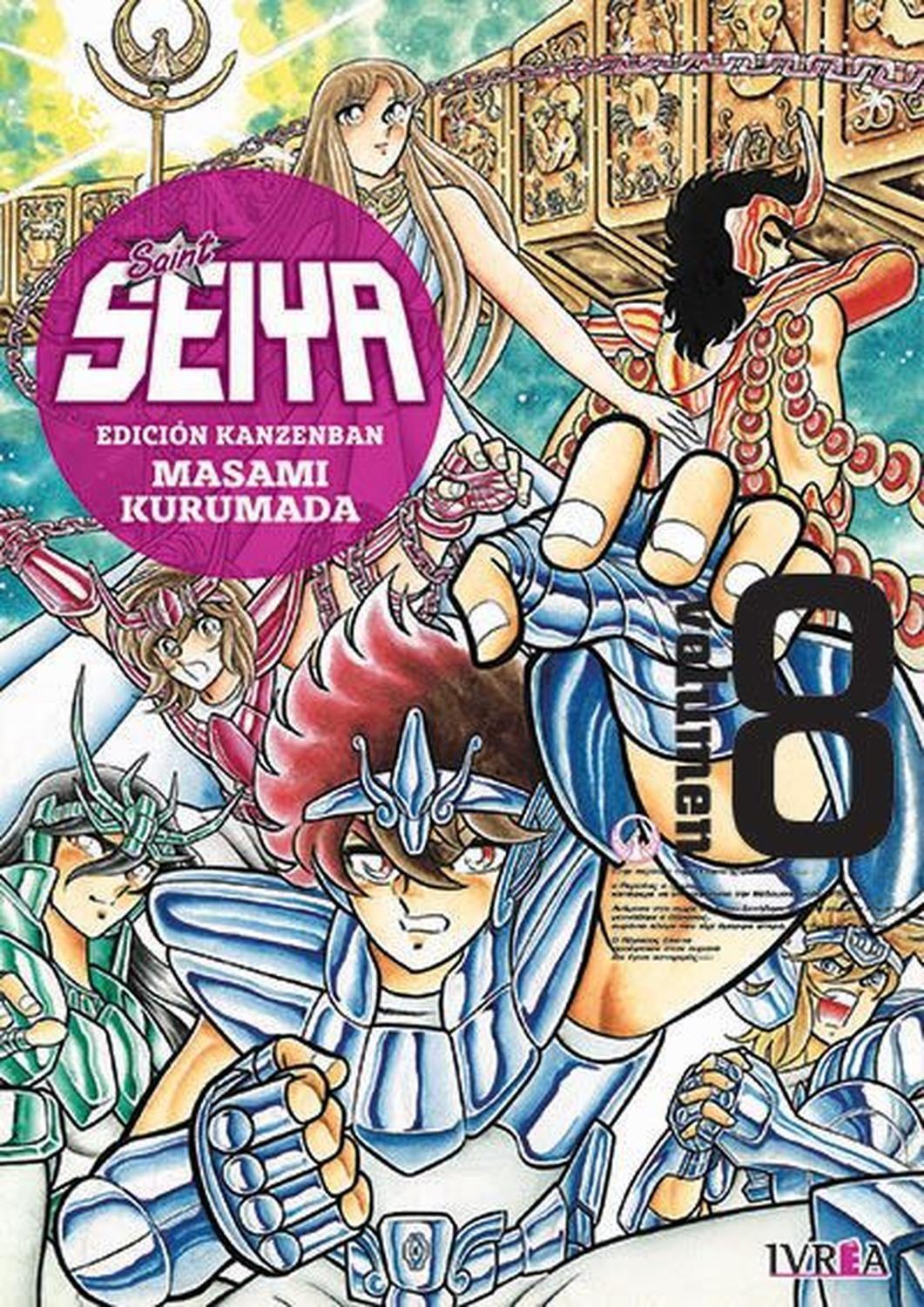 Manga Saint Seiya Ed. Kanzenban 08 Ivrea Argentina-0
