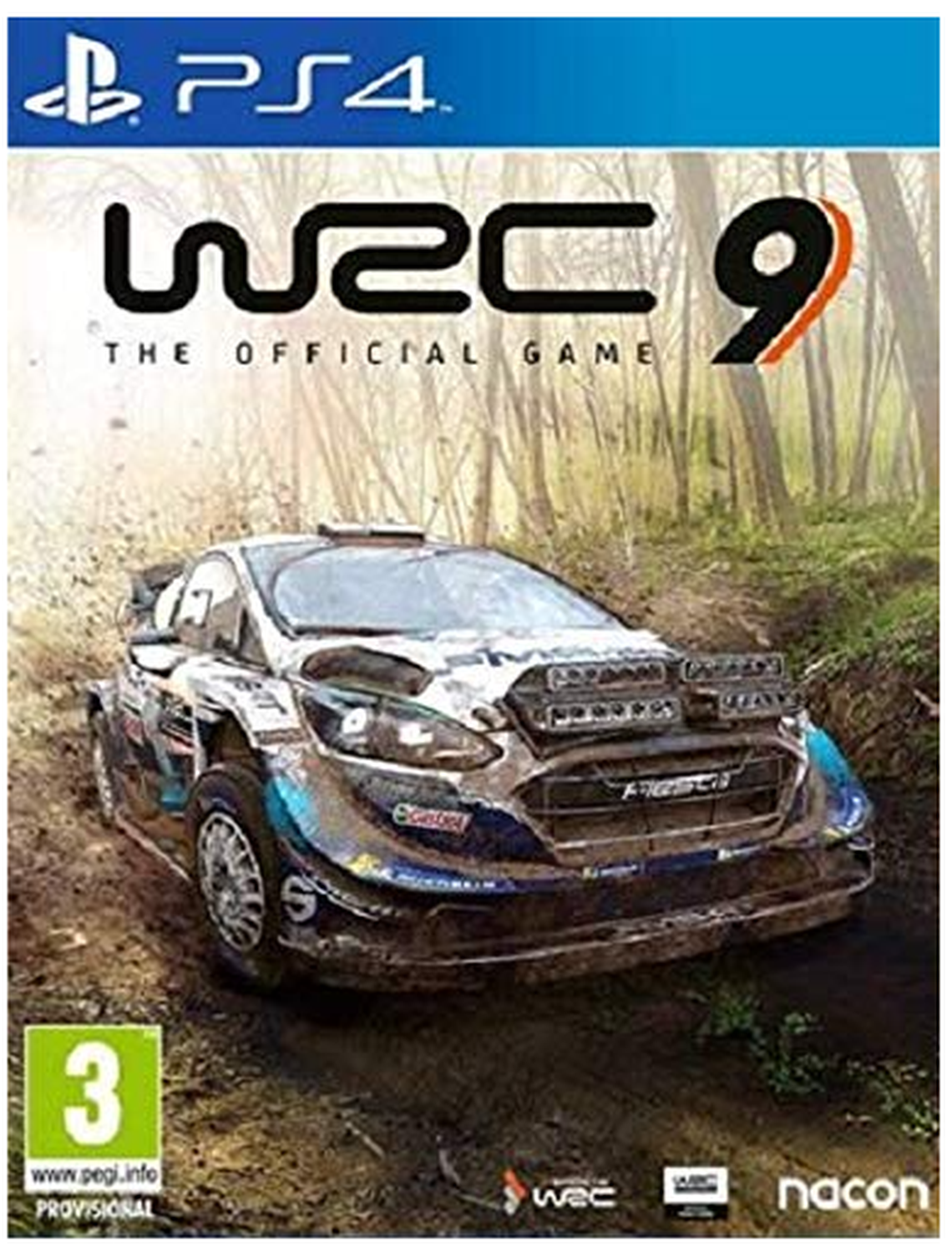WRC 9 The Official Game Ps4 Juego Físco-0