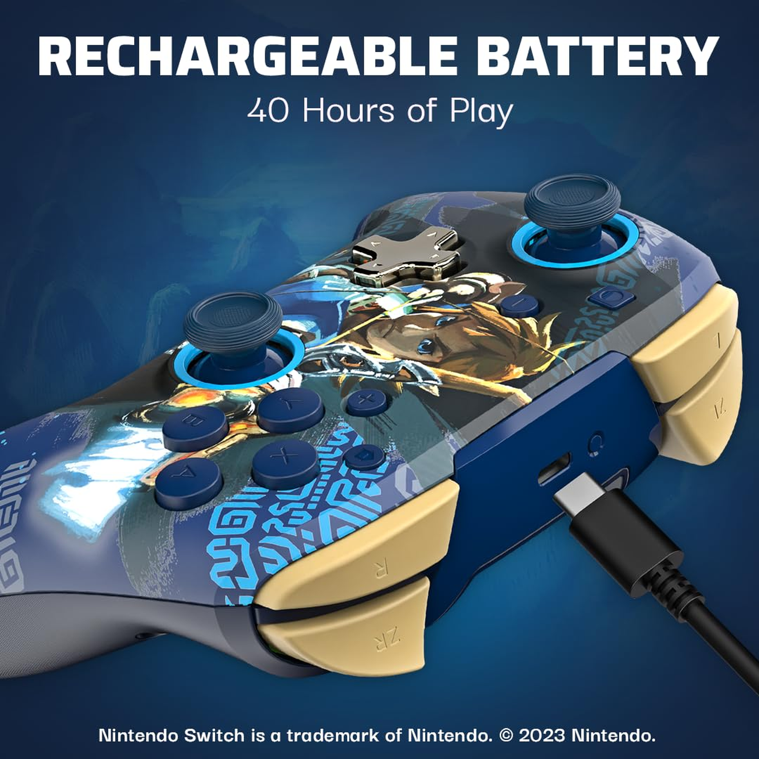 Control inalambrico Remach Link Hero PDP Nintendo Switch-2