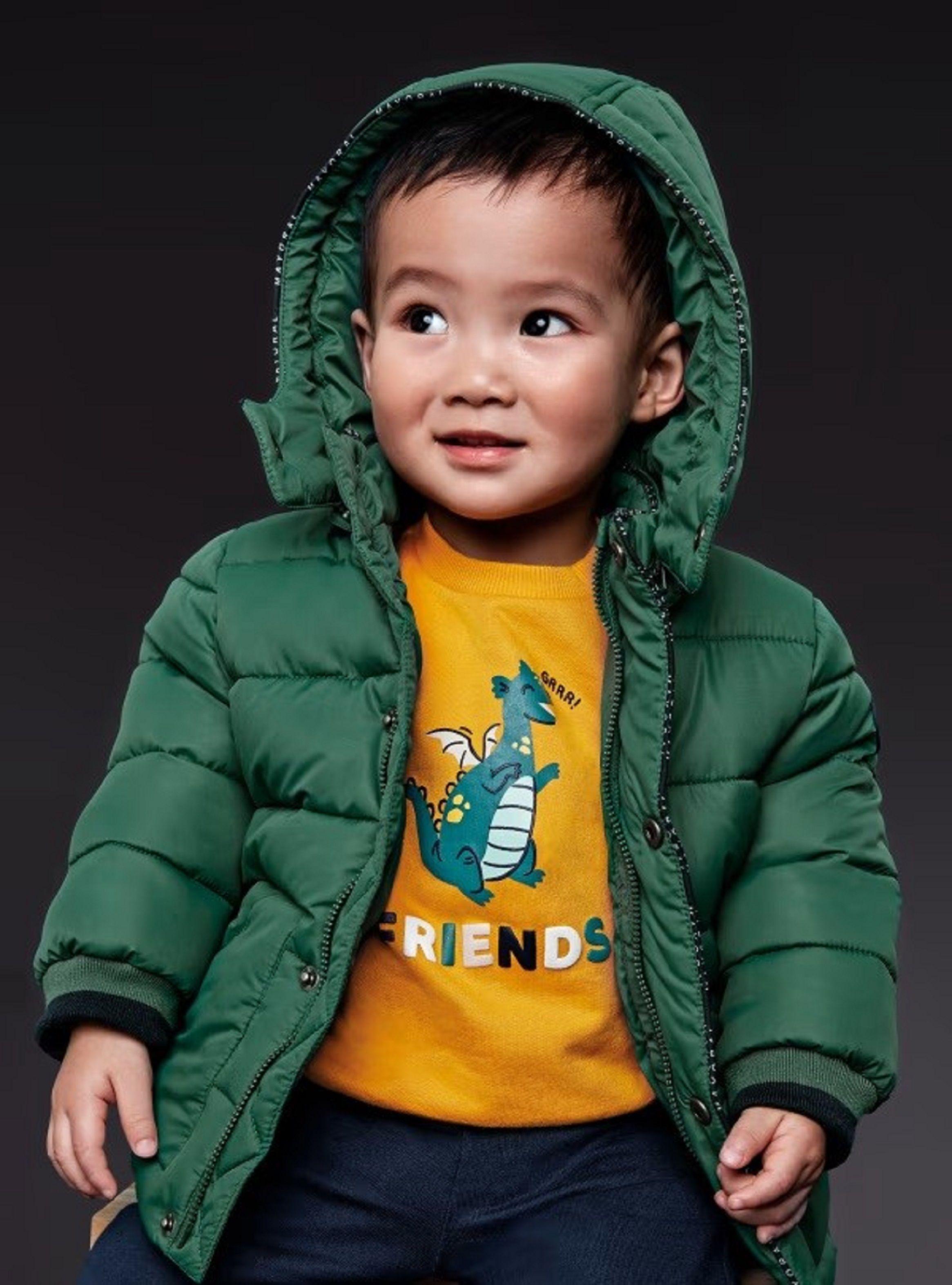 Chaquetón capucha desmontable para Bebé-0