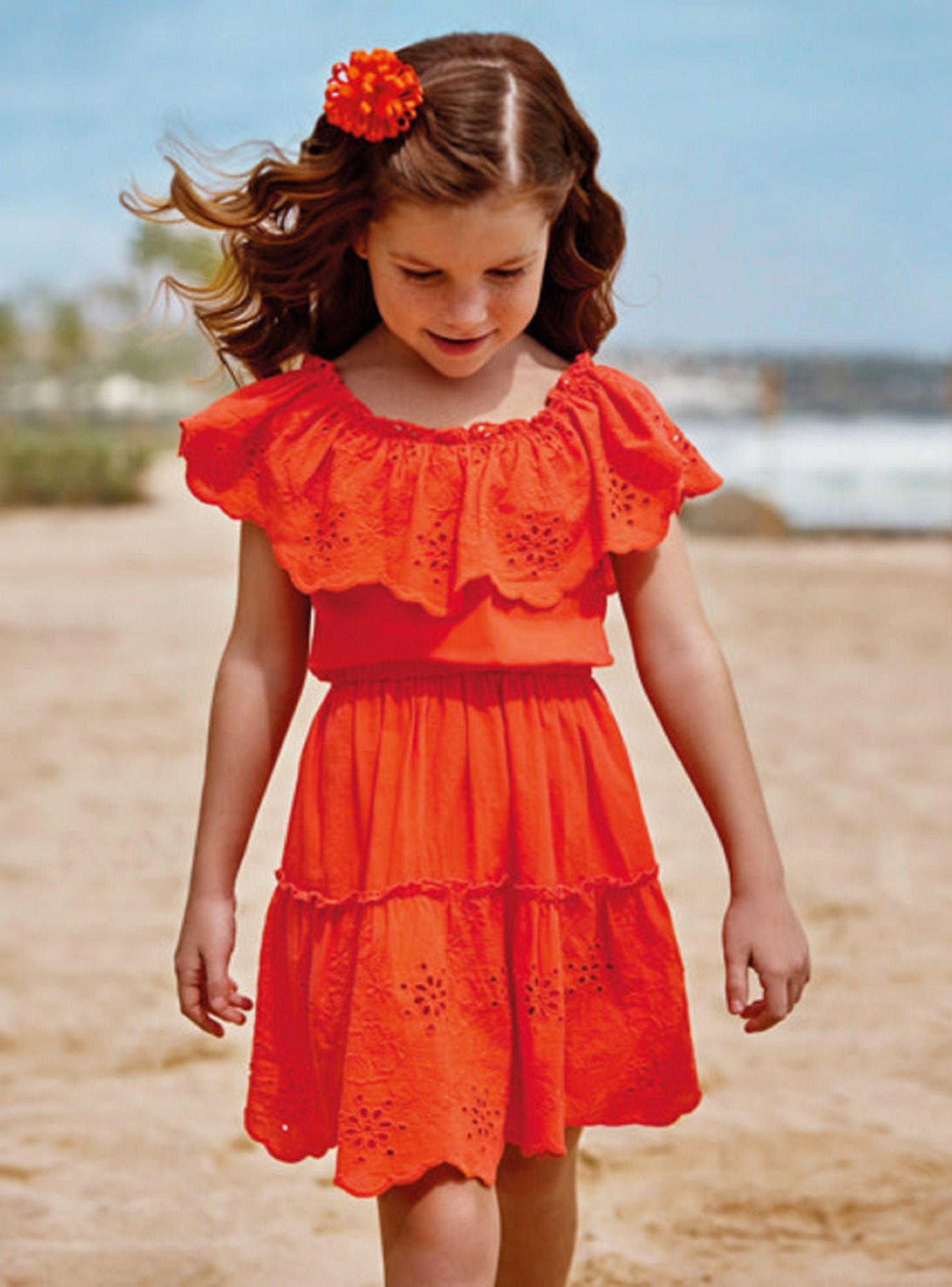 Vestido Casual Estampado Niña-0