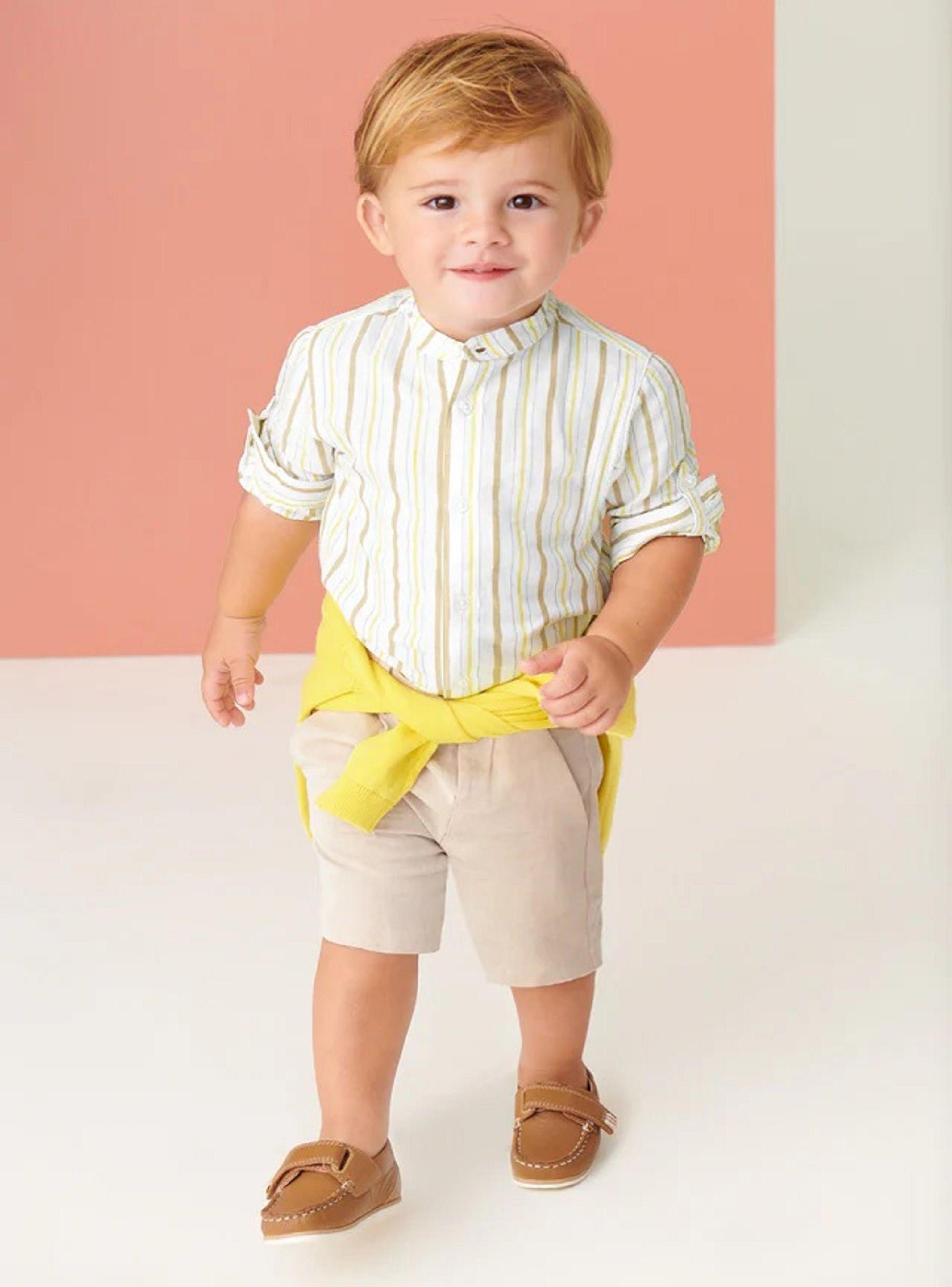 Pantalon Corto Formal Bebe Niño-0