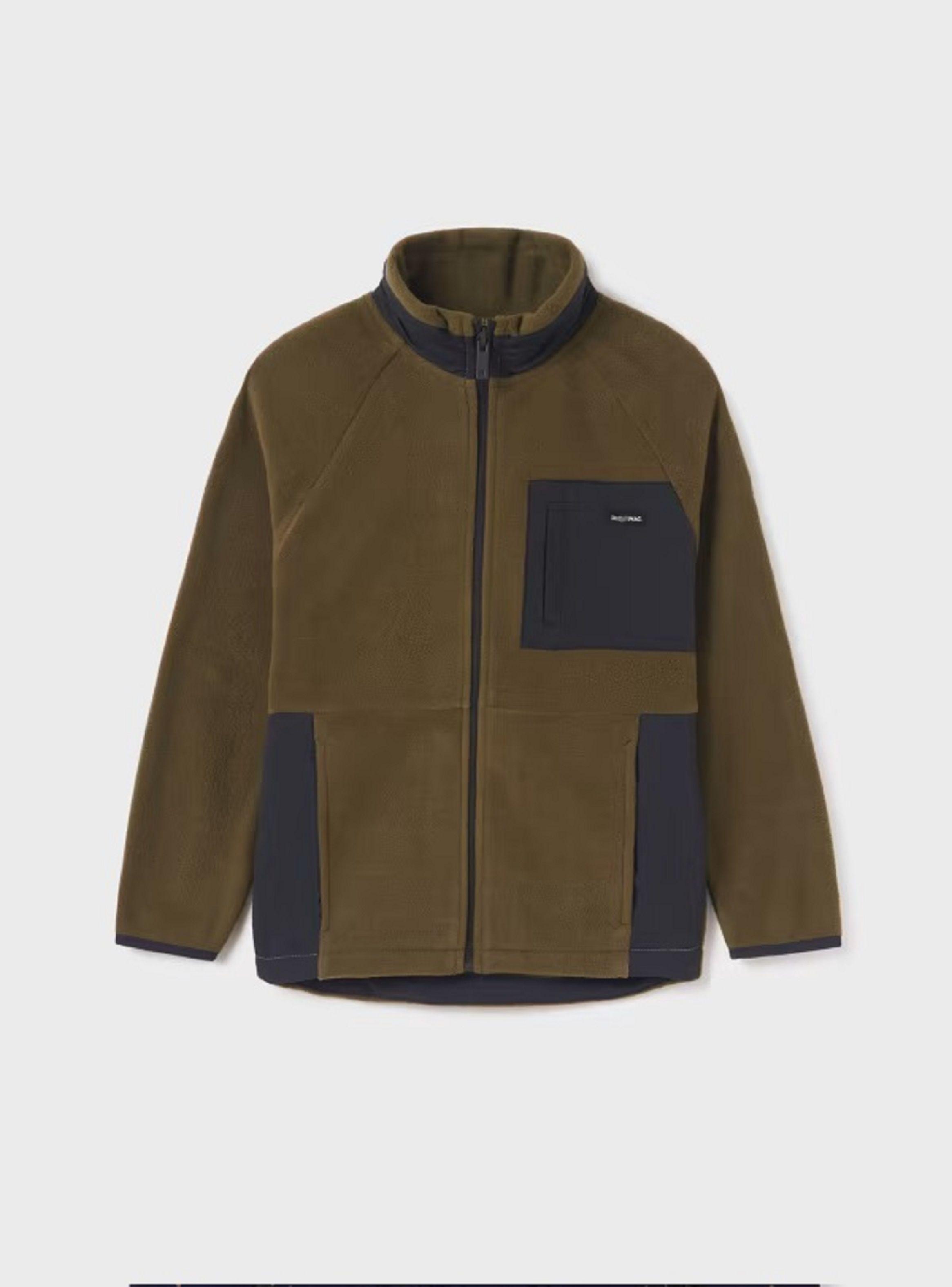 Abrigo tipo Sueter polar combinada chico-1