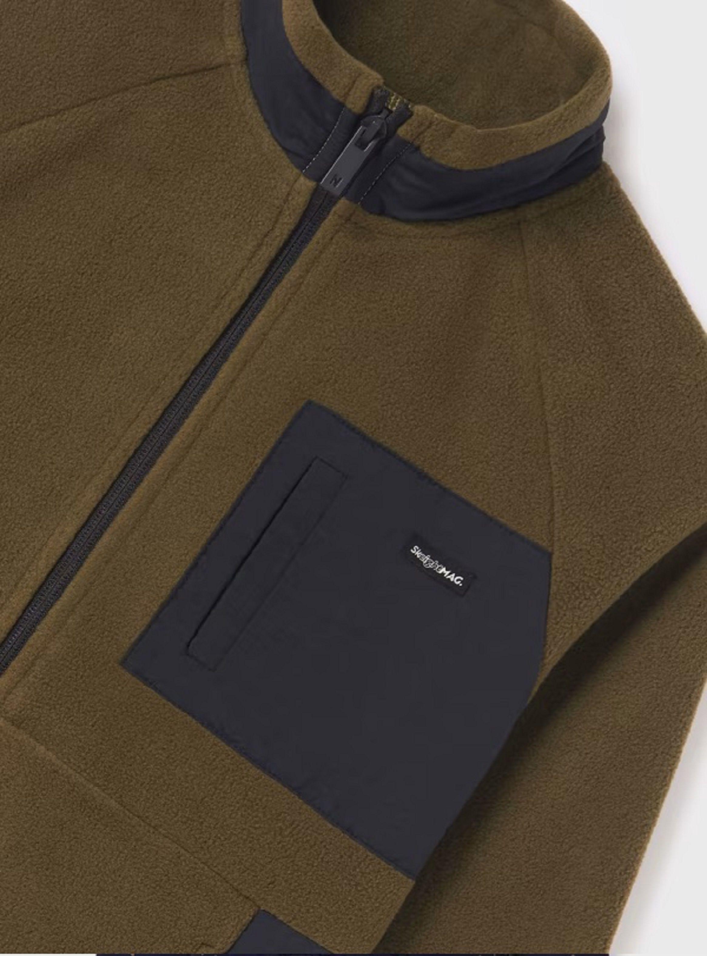 Abrigo tipo Sueter polar combinada chico-4