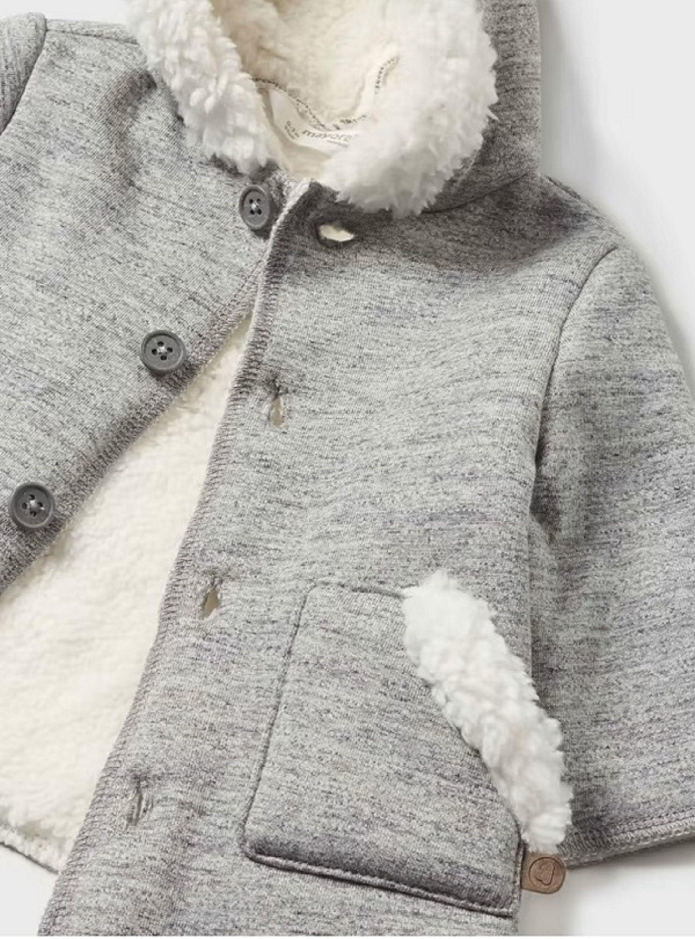 Abrigo detalles borreguito recién nacido-0