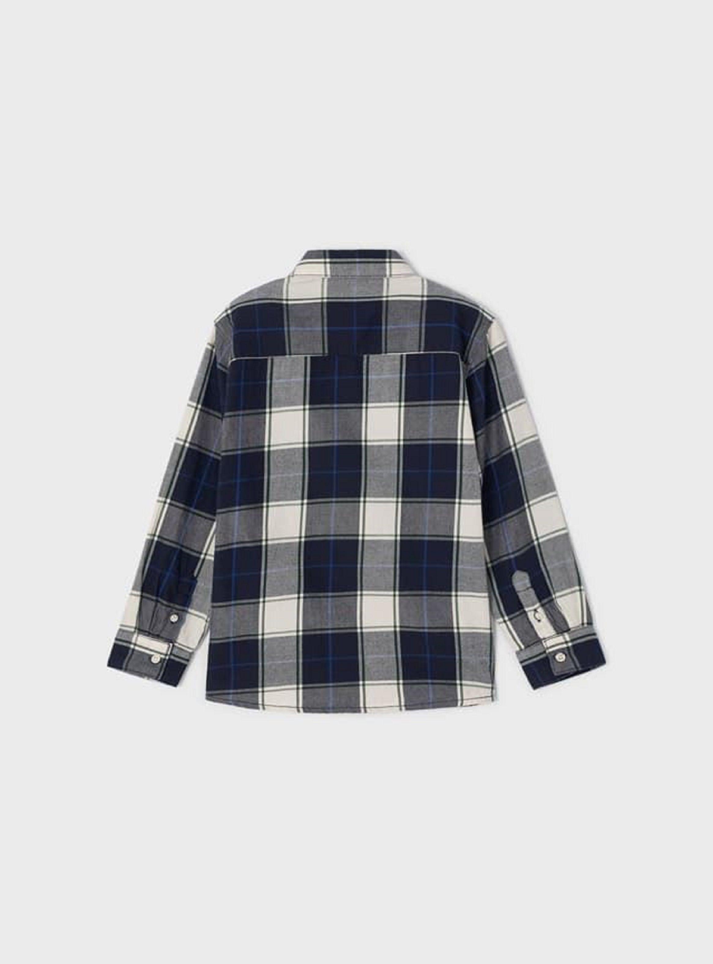 Camisa de Cuadros Niño Azul-2