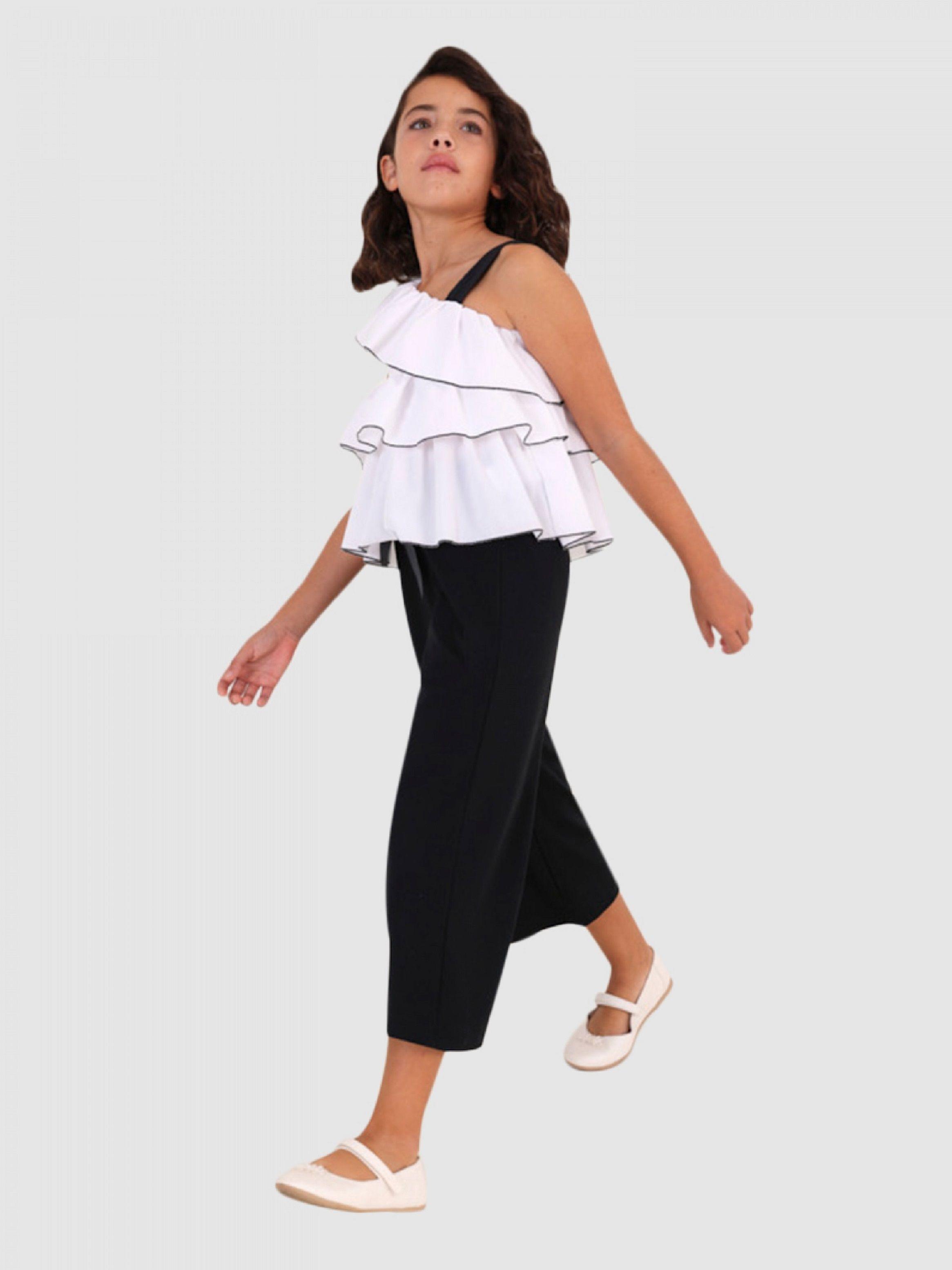 Conjunto Elegante de Niña-0