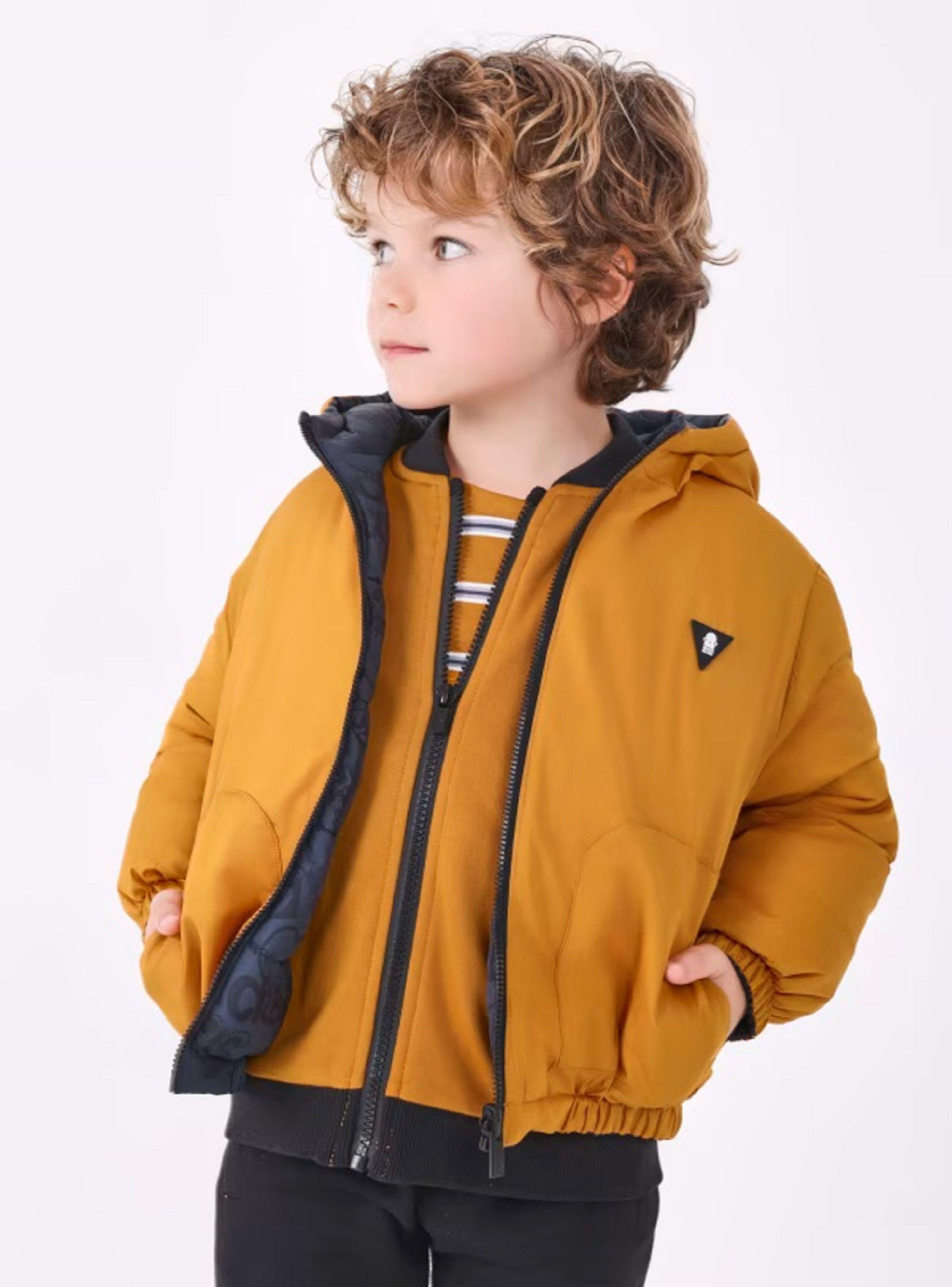Parka Chaquetón reversible repelente al agua niño-0