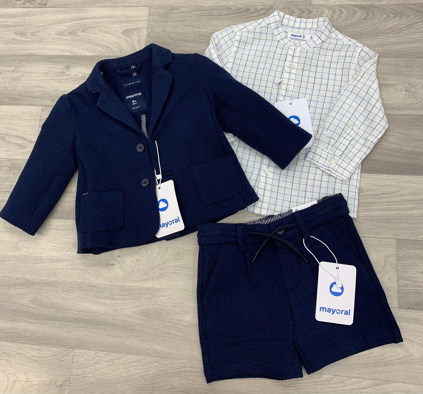 Pantalon Corto Formal Bebe Niño-2