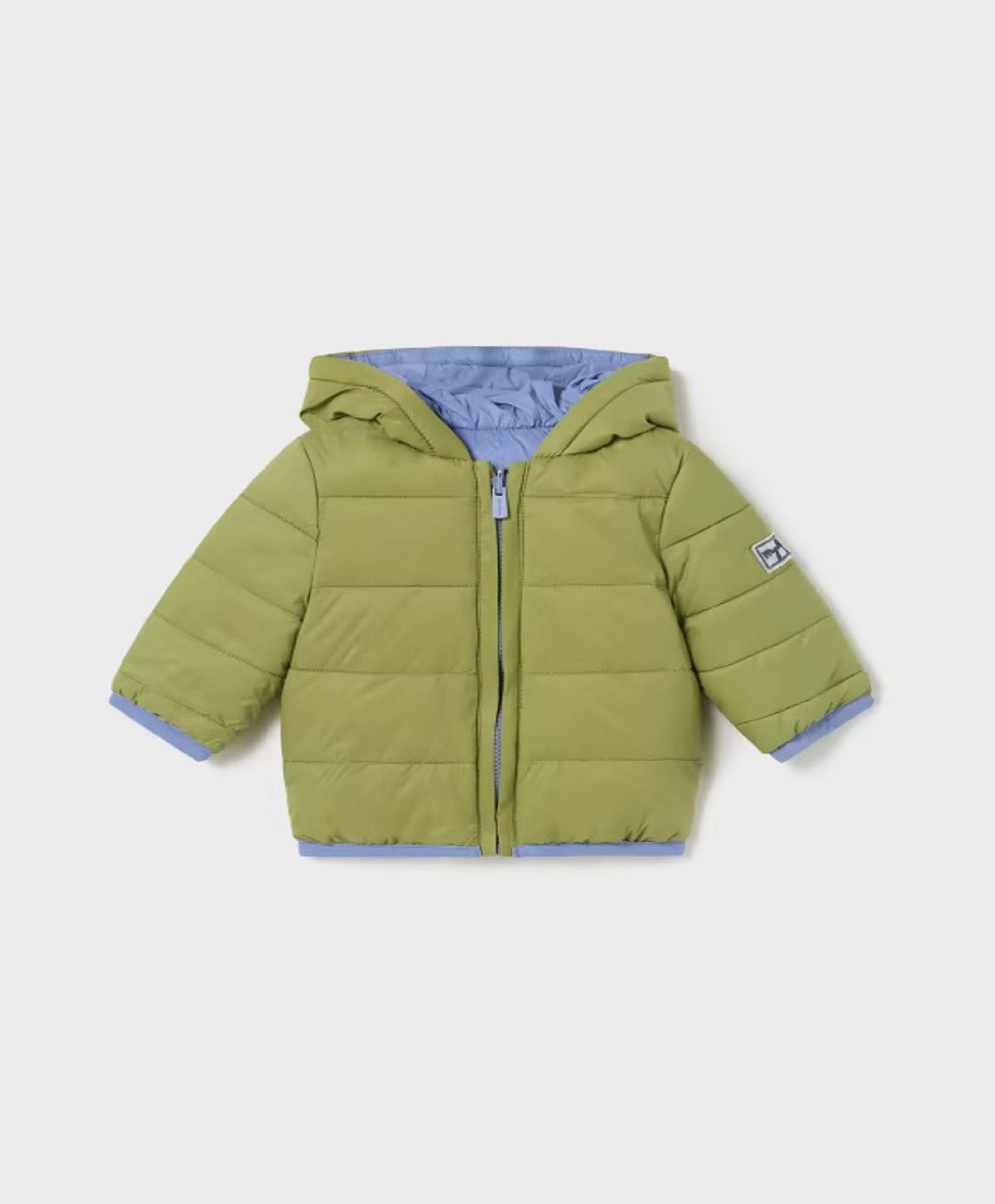 Chaquetón Reversible Poliéster Reciclado para Recién Nacido-0