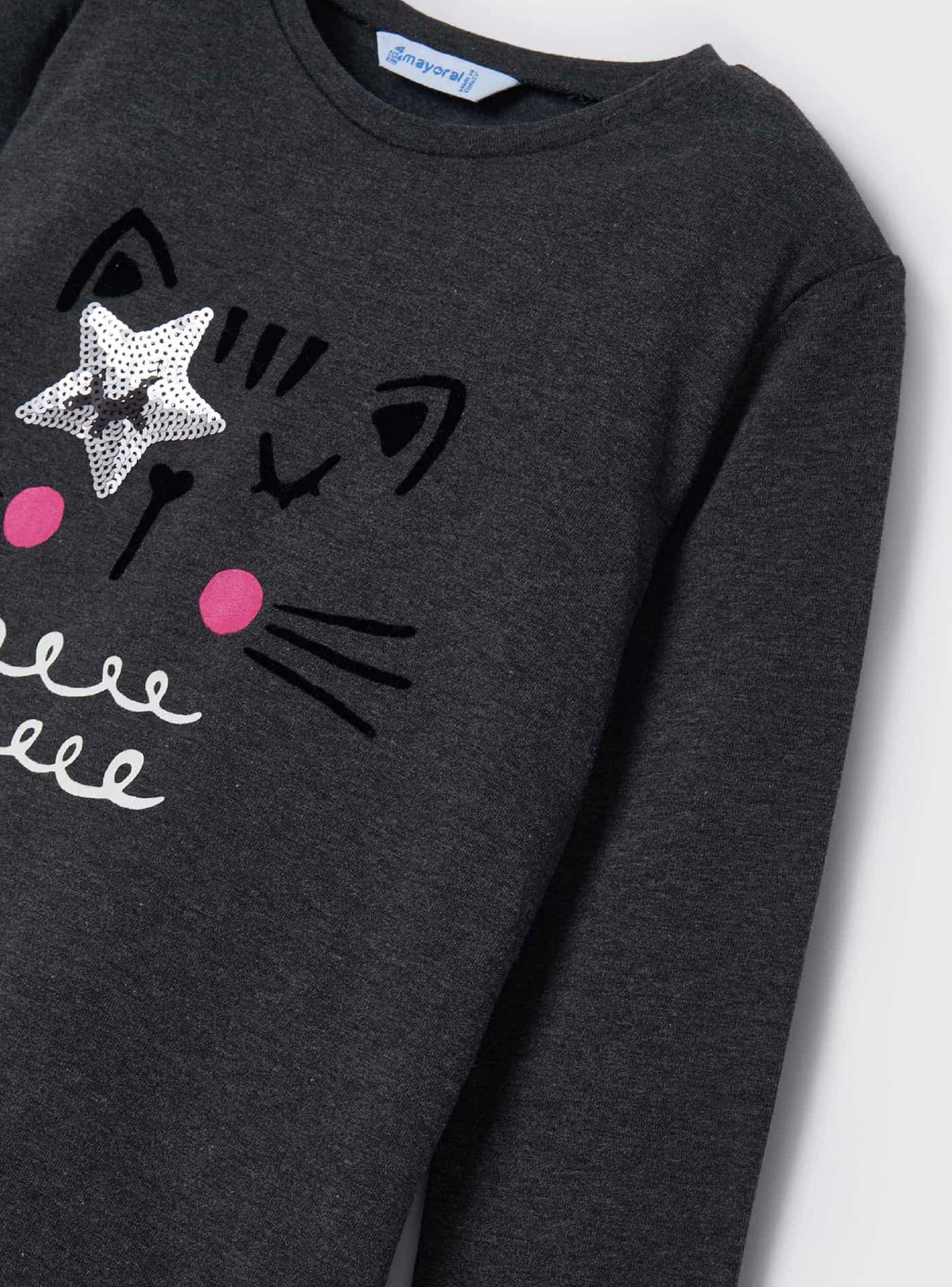 Conjunto Mayoral de Leggings para Niñas Gris-1