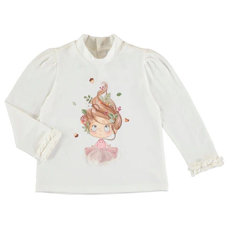 Polera de Vestir Manga larga Bebé Niña-1