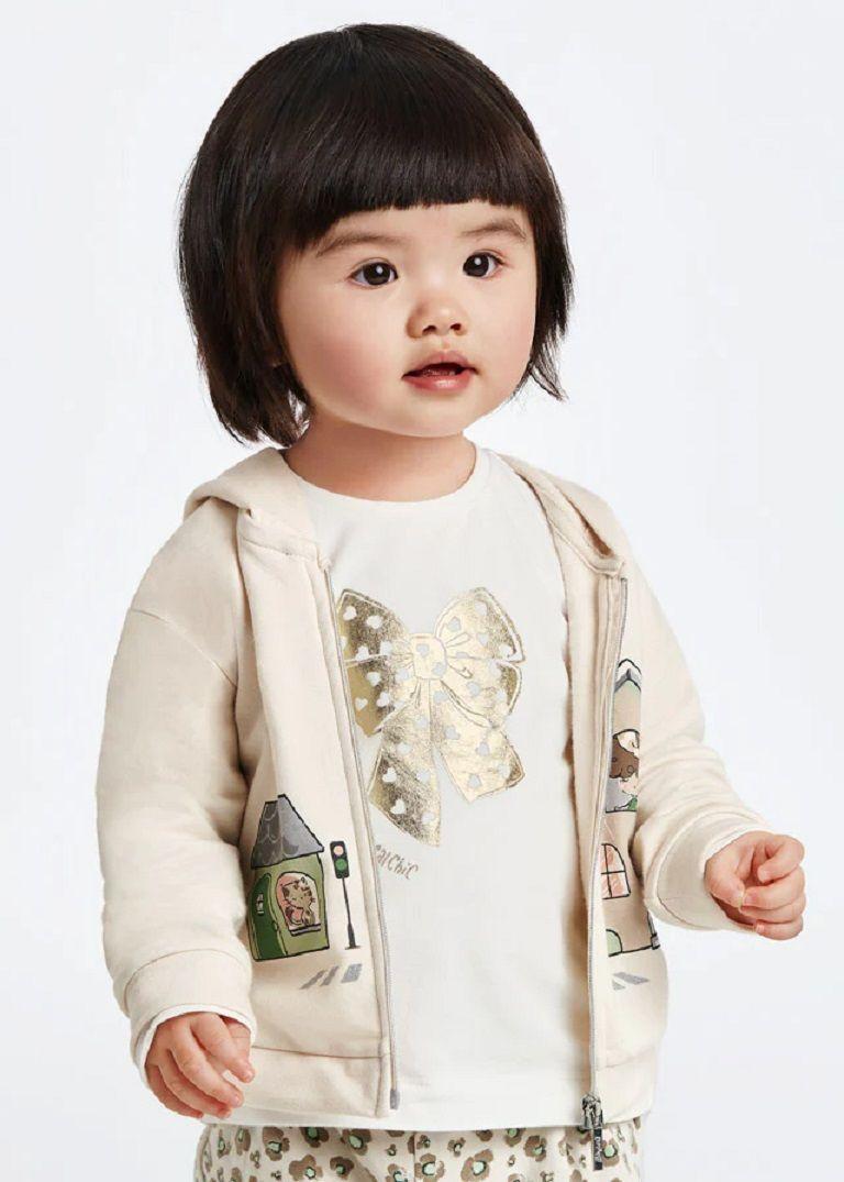 Polera de Vestir Manga larga Bebé Niña-0