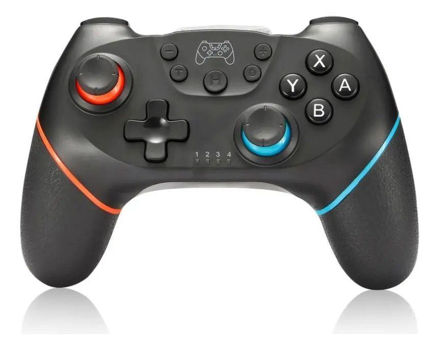 Control Inalámbrico Honson Hs-sw519 Negro Para Nintendo Switch Y Pc Bluetooth-0