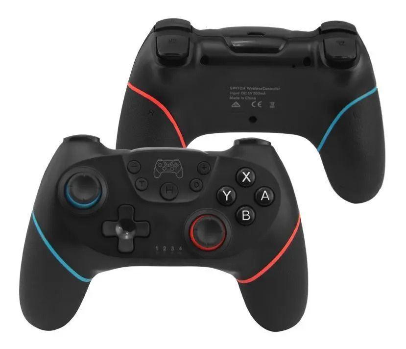 Control Inalámbrico Honson Hs-sw519 Negro Para Nintendo Switch Y Pc Bluetooth-1