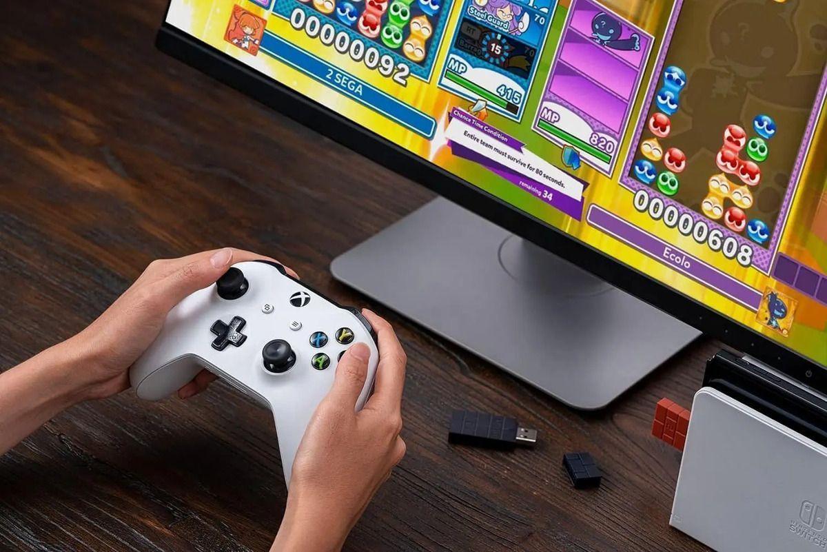 Adaptador Usb 8bitdo Inalambrico Ps4 Nintendo Switch Pc-5