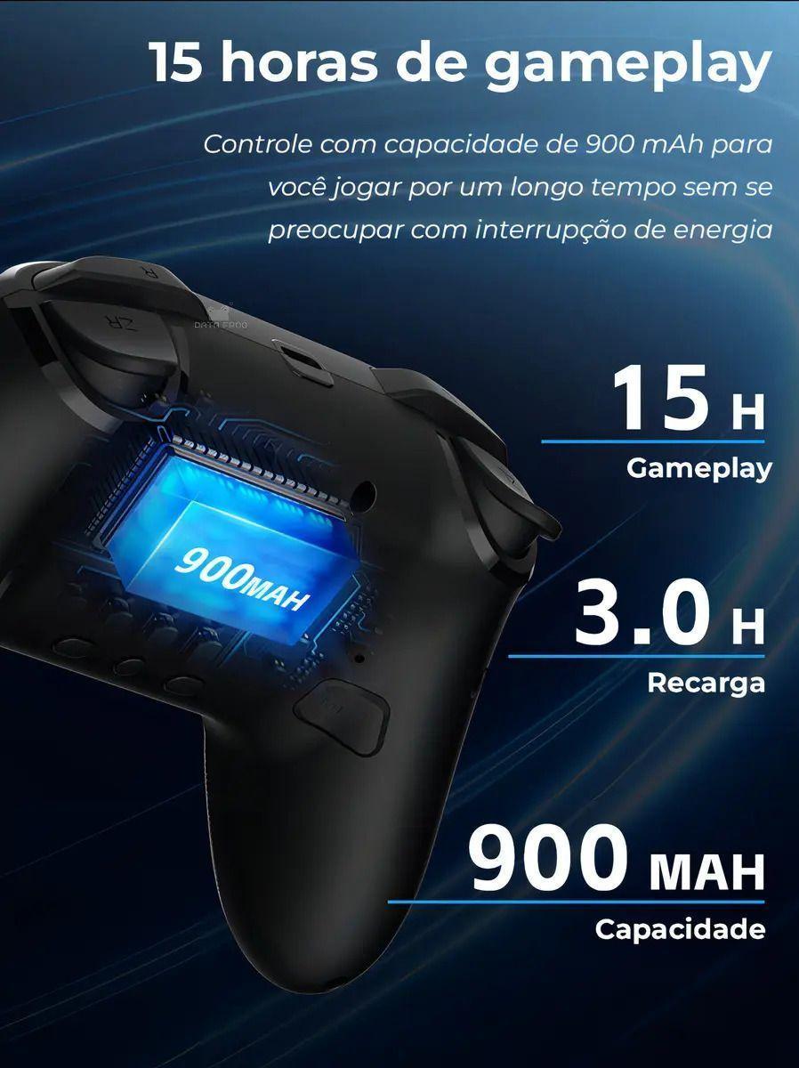 Control Inalámbrico Data Frog S80 Rgb Bluetooth Para Nintendo Switch Y Pc Negro-7