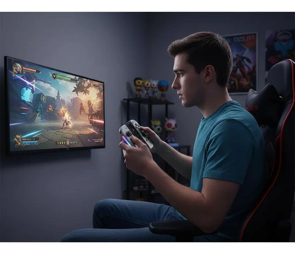 Control Inalámbrico Joystick Compatible Switch/oled Joy-con Rgb-5